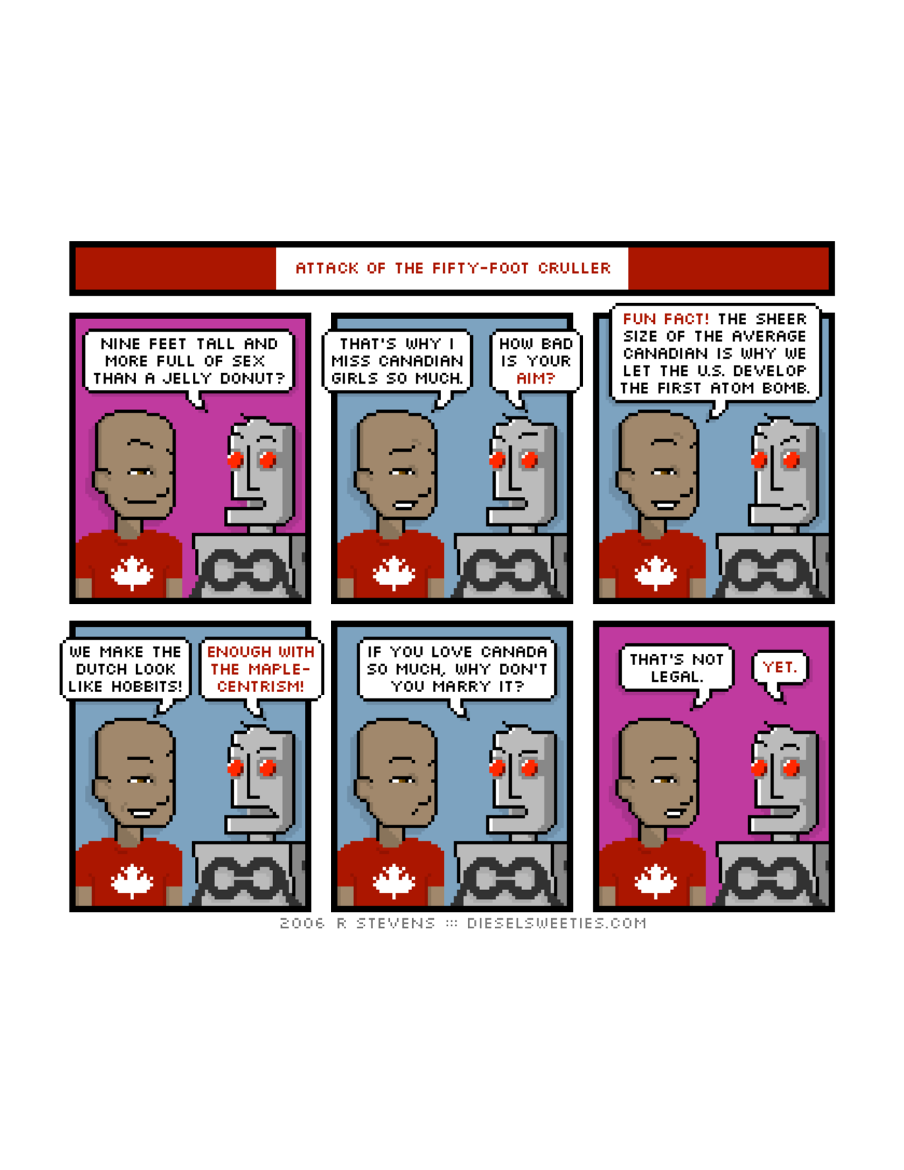 Diesel Sweeties (ebook volumes), page 11. Diesel Sweeties by R. Stevens, CC BY-NC. https://dieselsweeties.com/ebooks/