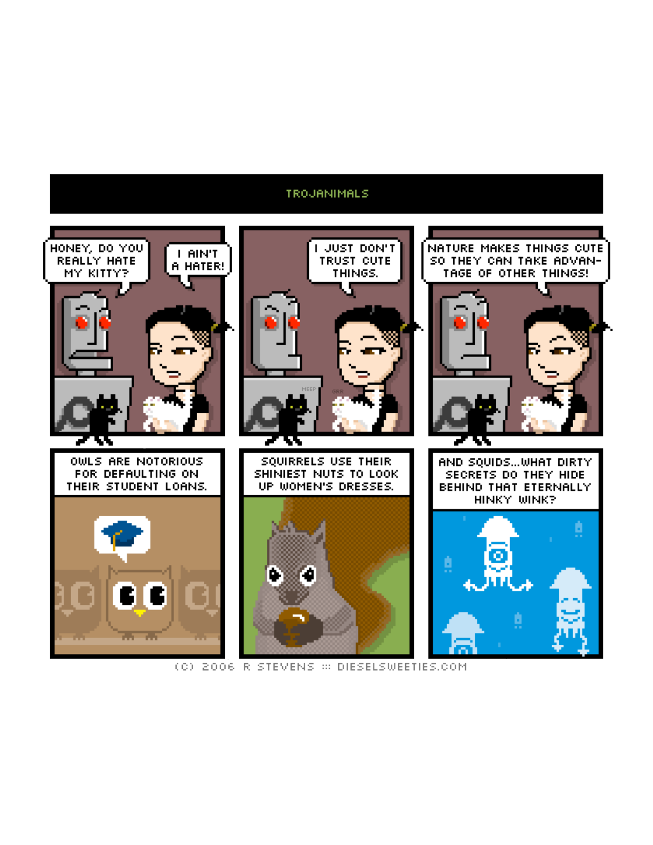 Diesel Sweeties (ebook volumes), page 109. Diesel Sweeties by R. Stevens, CC BY-NC. https://dieselsweeties.com/ebooks/