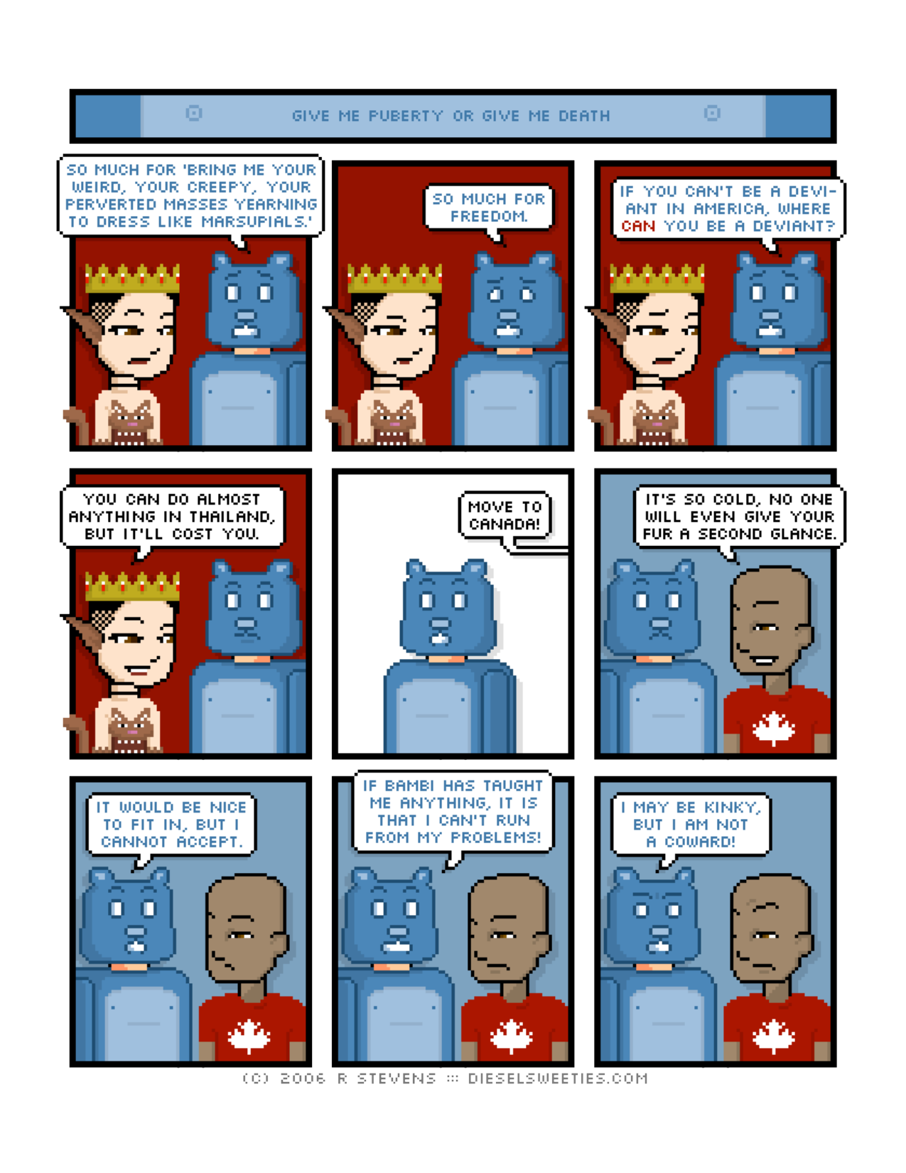Diesel Sweeties (ebook volumes), page 114. Diesel Sweeties by R. Stevens, CC BY-NC. https://dieselsweeties.com/ebooks/