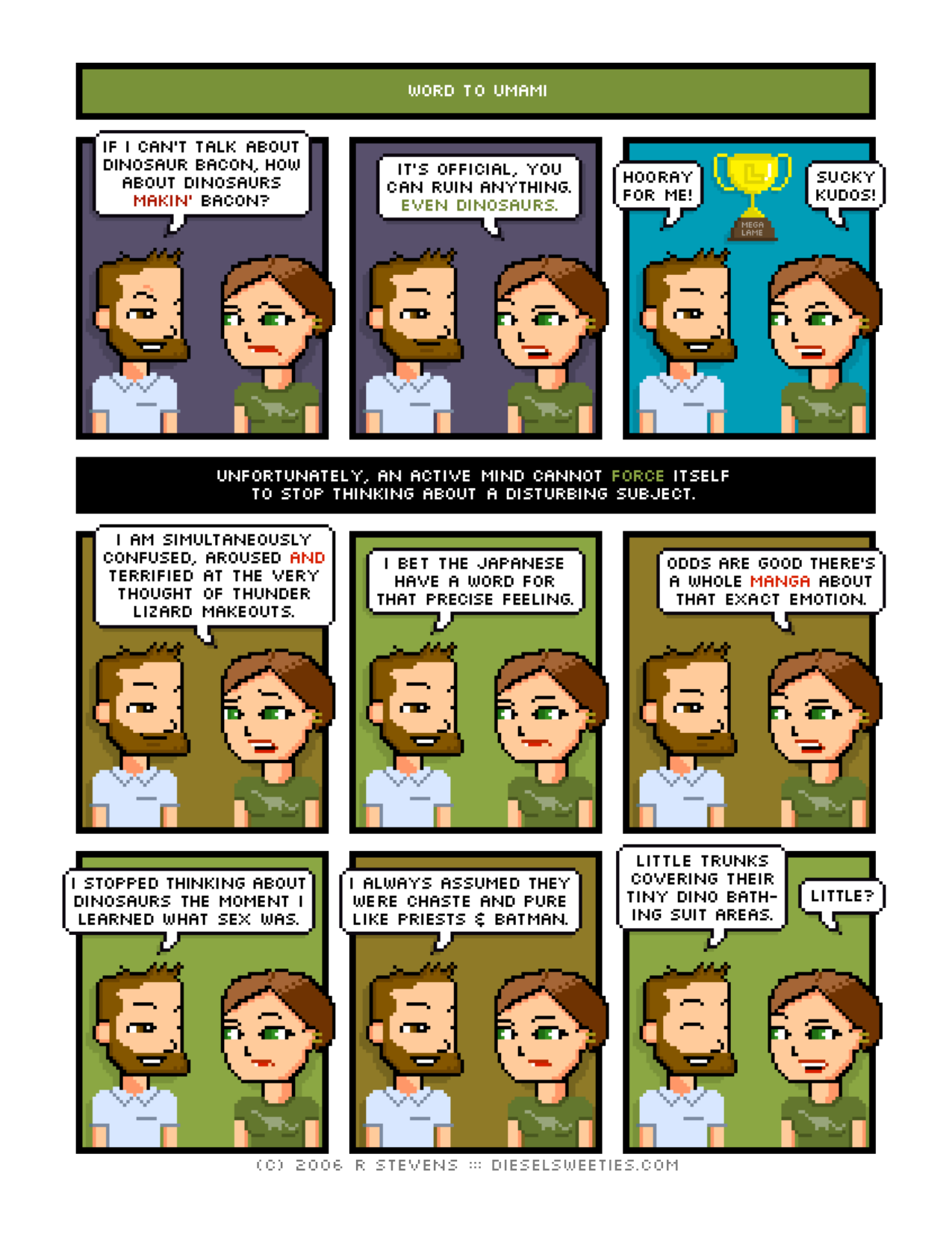 Diesel Sweeties (ebook volumes), page 119. Diesel Sweeties by R. Stevens, CC BY-NC. https://dieselsweeties.com/ebooks/