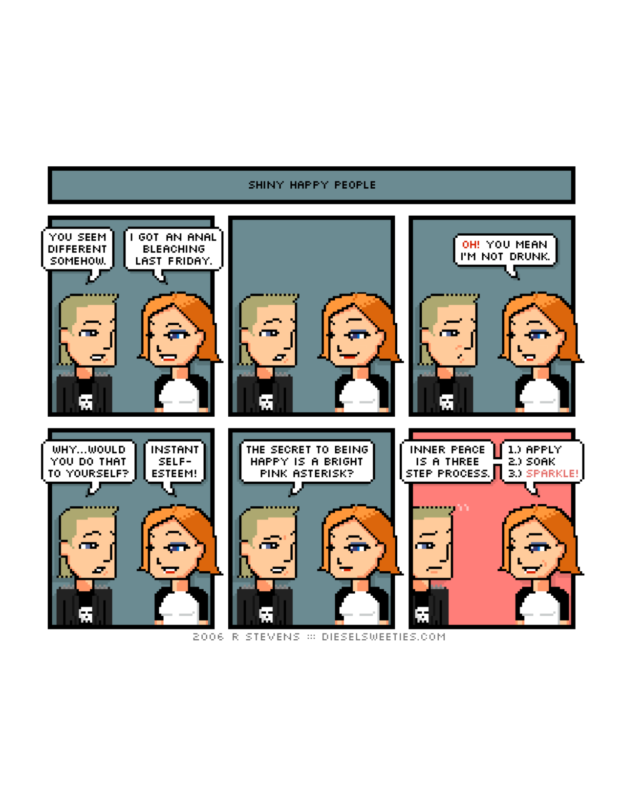 Diesel Sweeties (ebook volumes), page 13. Diesel Sweeties by R. Stevens, CC BY-NC. https://dieselsweeties.com/ebooks/