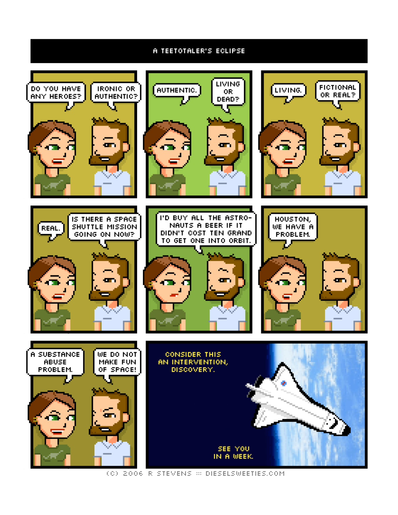 Diesel Sweeties (ebook volumes), page 129. Diesel Sweeties by R. Stevens, CC BY-NC. https://dieselsweeties.com/ebooks/