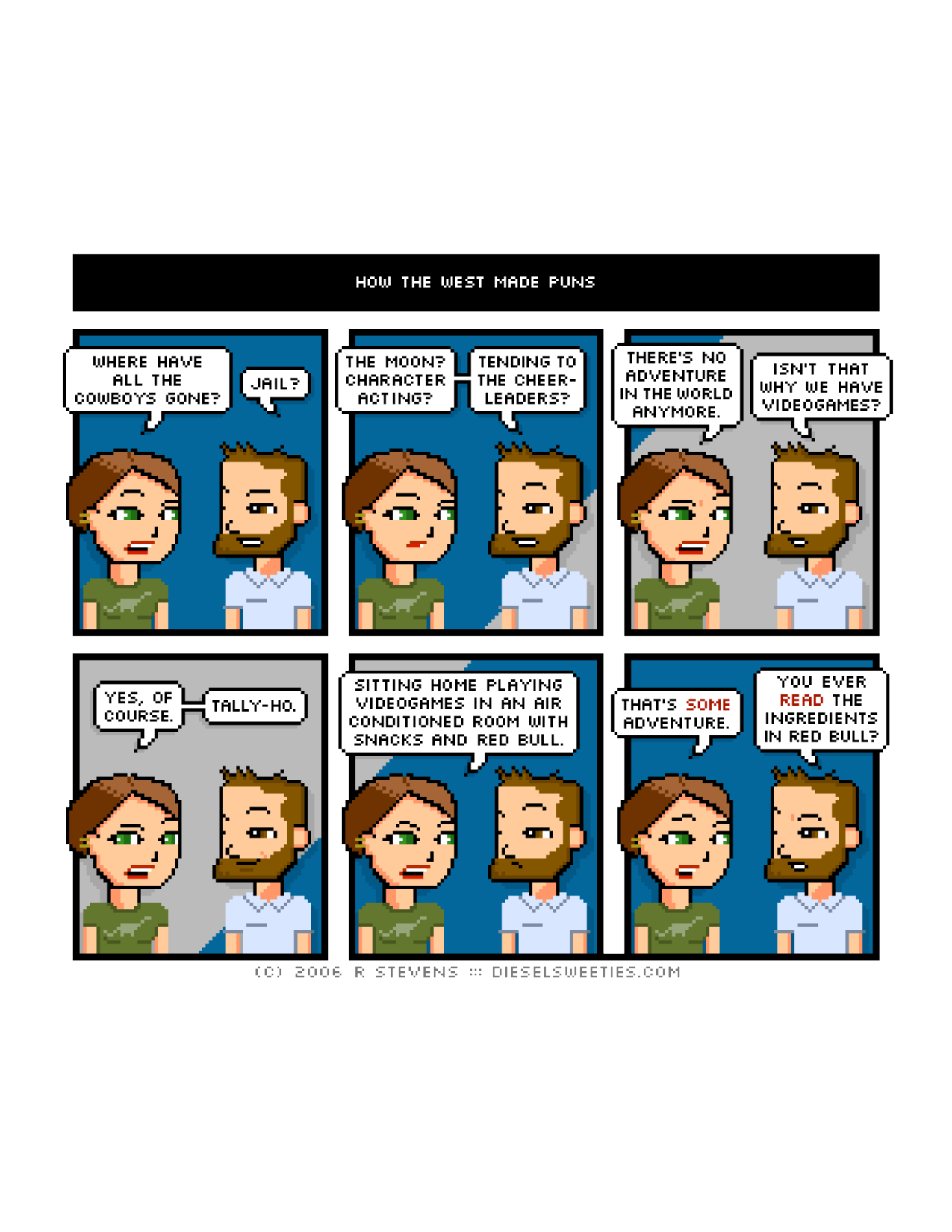 Diesel Sweeties (ebook volumes), page 130. Diesel Sweeties by R. Stevens, CC BY-NC. https://dieselsweeties.com/ebooks/