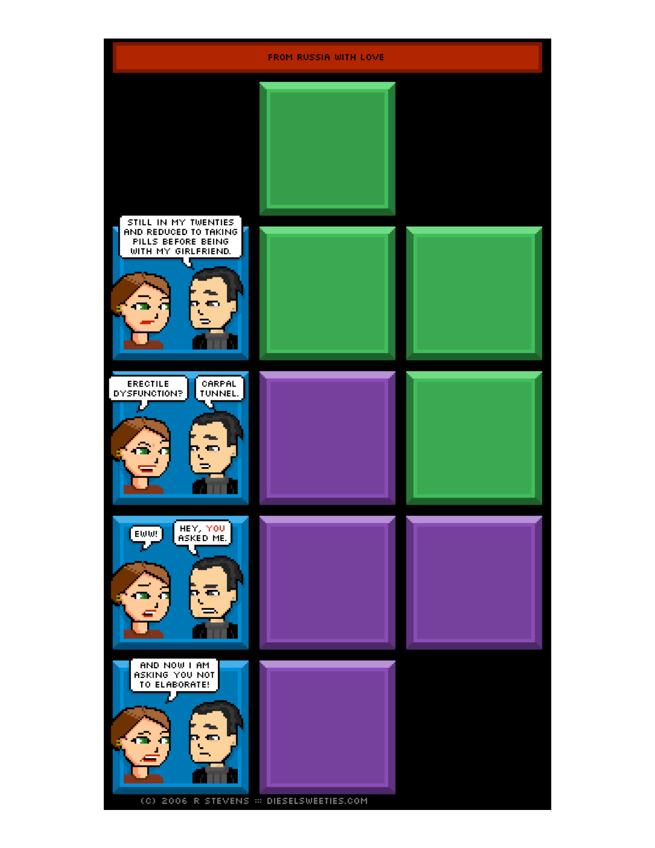 Diesel Sweeties (ebook volumes), page 133. Diesel Sweeties by R. Stevens, CC BY-NC. https://dieselsweeties.com/ebooks/