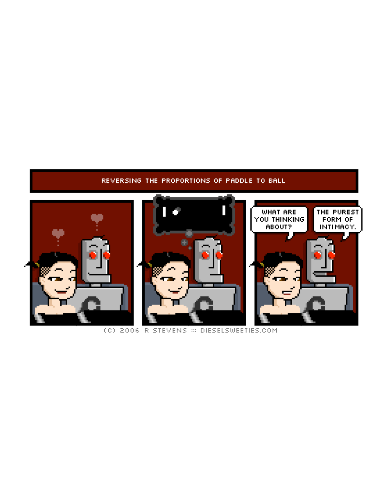 Diesel Sweeties (ebook volumes), page 137. Diesel Sweeties by R. Stevens, CC BY-NC. https://dieselsweeties.com/ebooks/