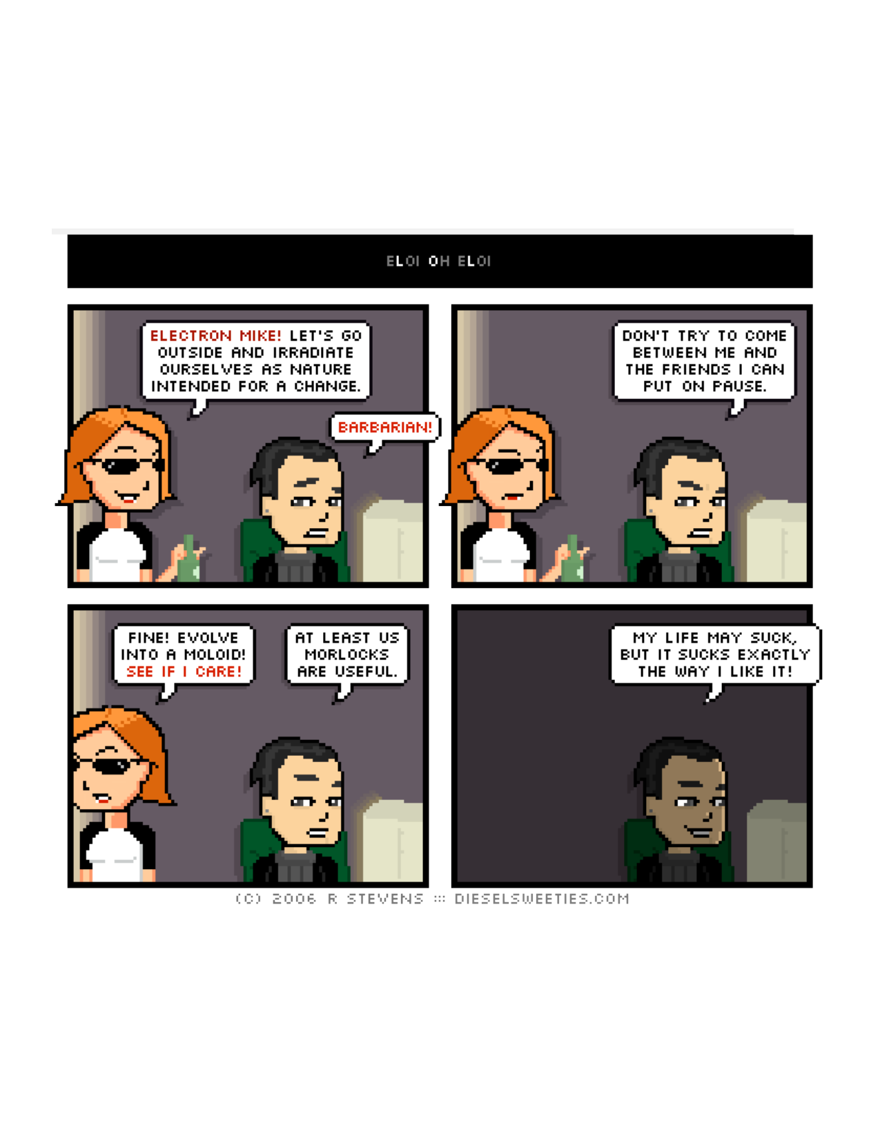 Diesel Sweeties (ebook volumes), page 138. Diesel Sweeties by R. Stevens, CC BY-NC. https://dieselsweeties.com/ebooks/