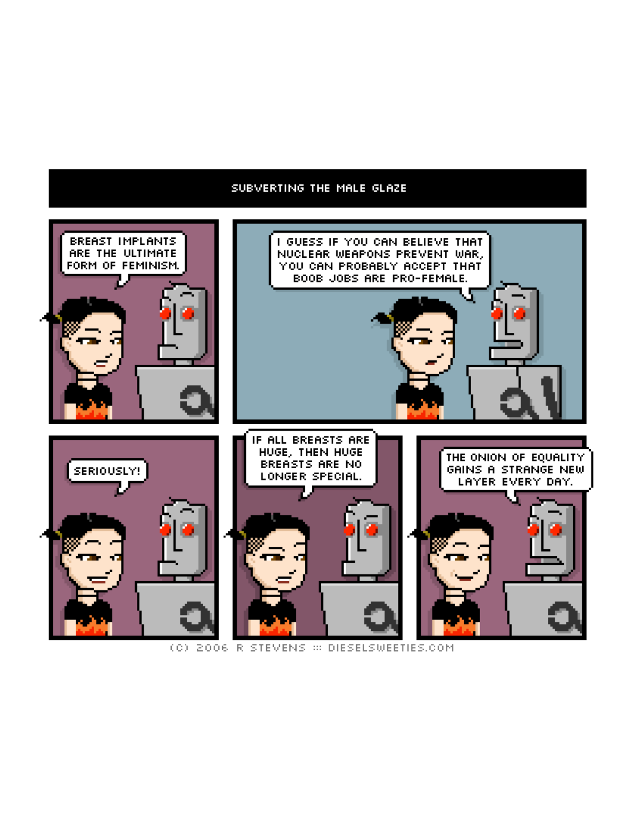 Diesel Sweeties (ebook volumes), page 140. Diesel Sweeties by R. Stevens, CC BY-NC. https://dieselsweeties.com/ebooks/