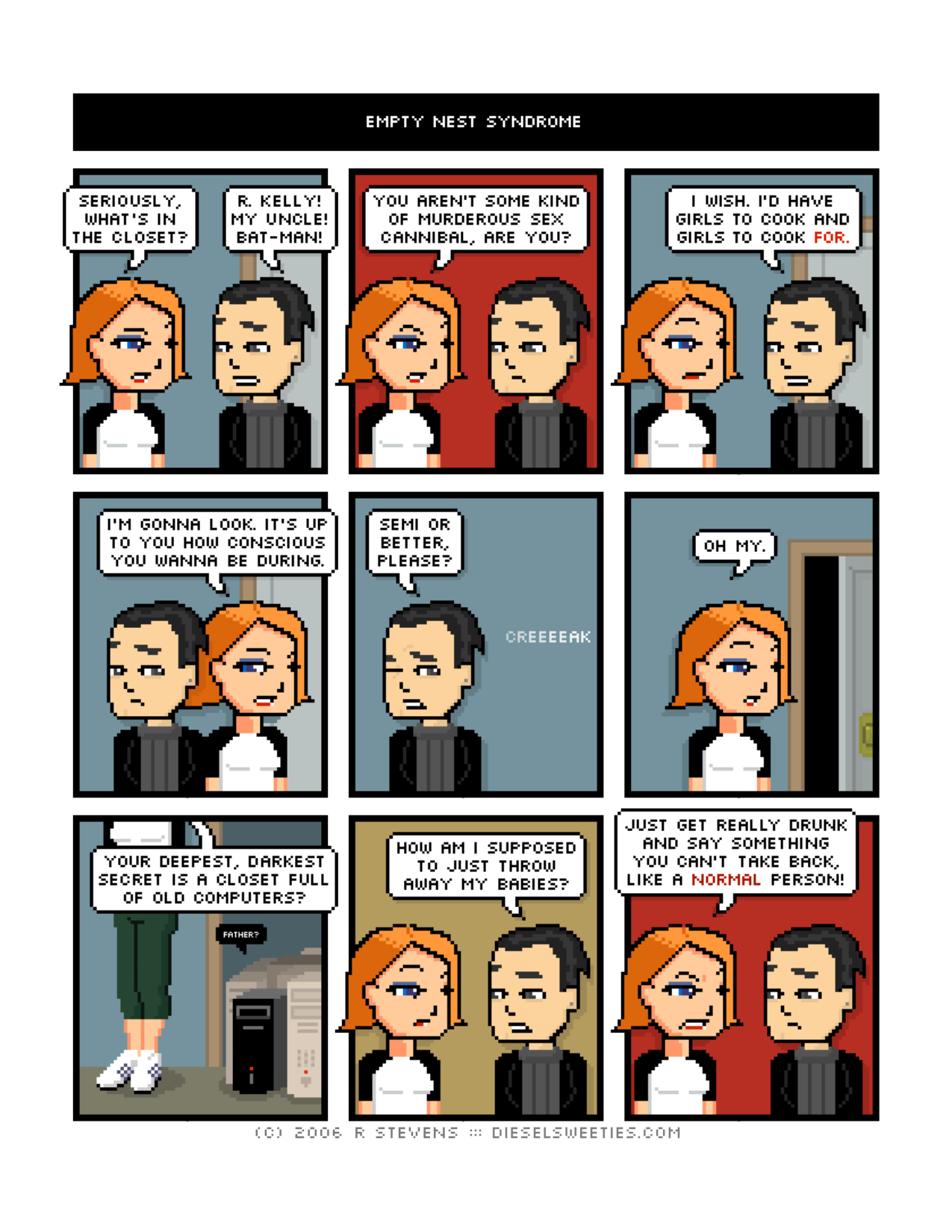 Diesel Sweeties (ebook volumes), page 156. Diesel Sweeties by R. Stevens, CC BY-NC. https://dieselsweeties.com/ebooks/