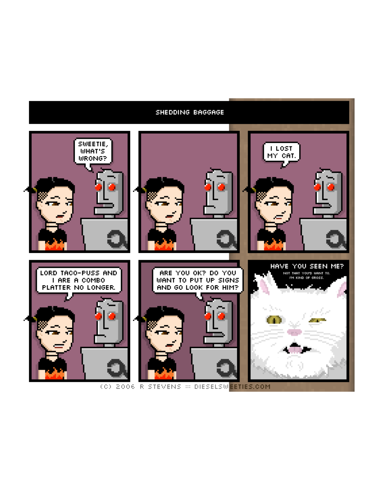 Diesel Sweeties (ebook volumes), page 161. Diesel Sweeties by R. Stevens, CC BY-NC. https://dieselsweeties.com/ebooks/