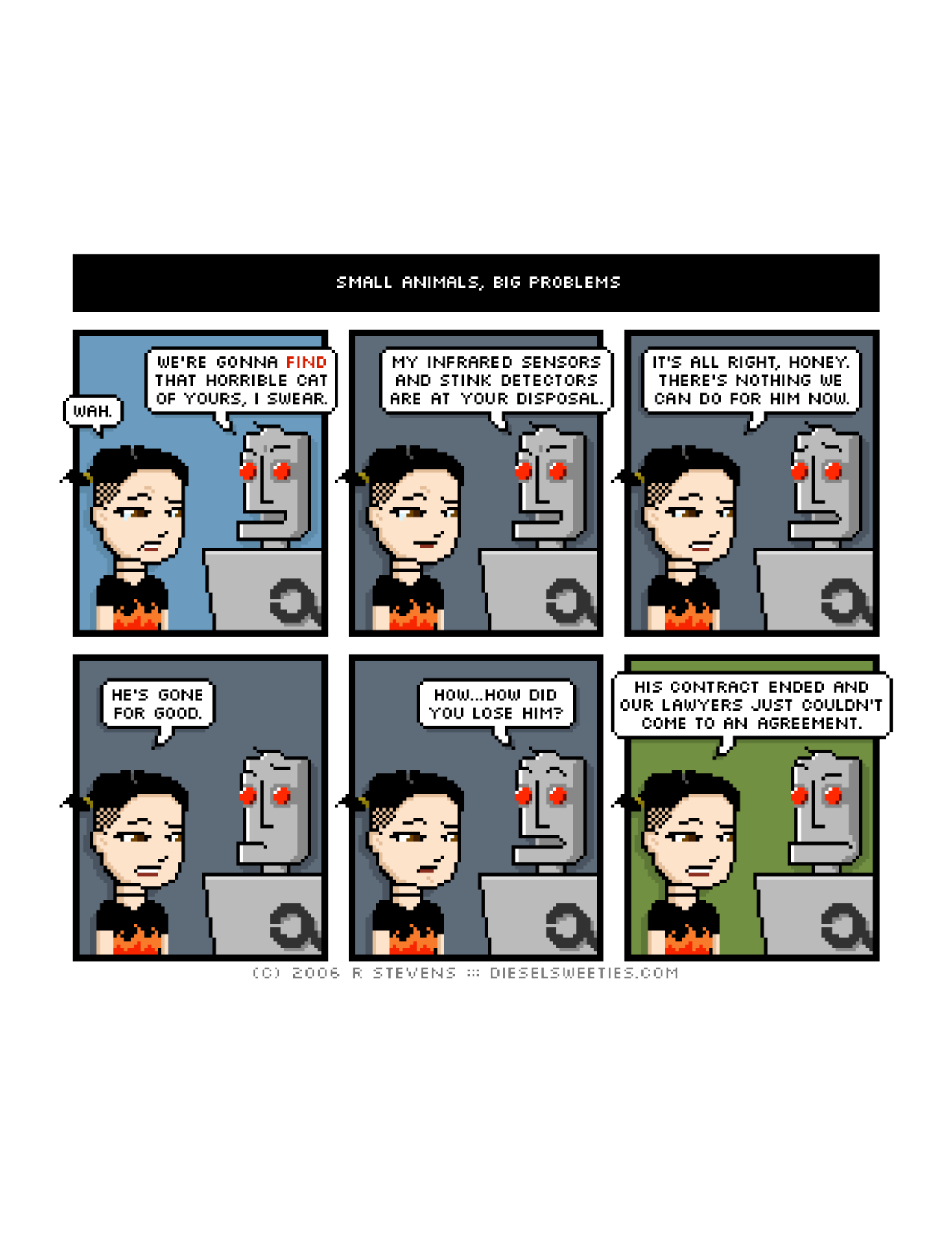 Diesel Sweeties (ebook volumes), page 162. Diesel Sweeties by R. Stevens, CC BY-NC. https://dieselsweeties.com/ebooks/