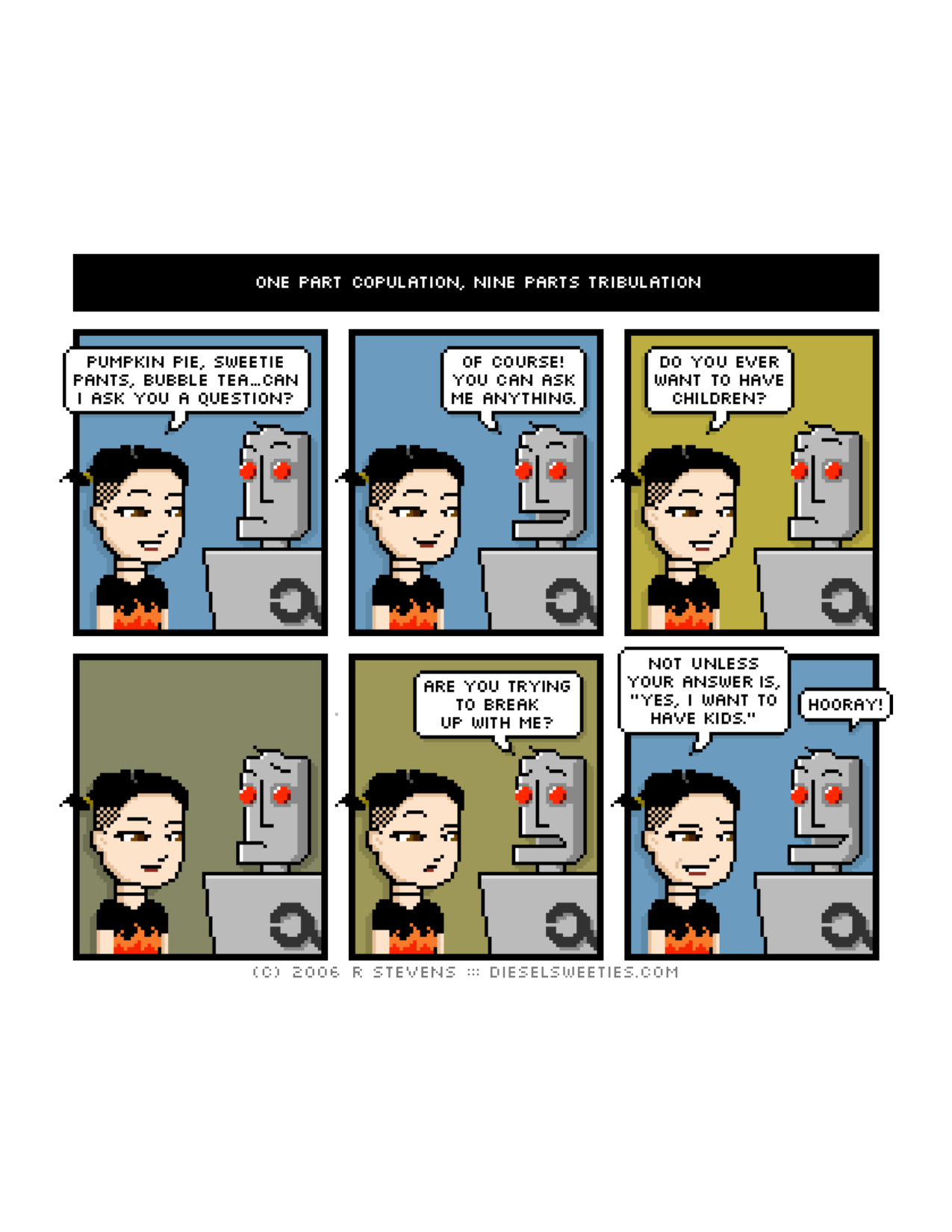 Diesel Sweeties (ebook volumes), page 177. Diesel Sweeties by R. Stevens, CC BY-NC. https://dieselsweeties.com/ebooks/