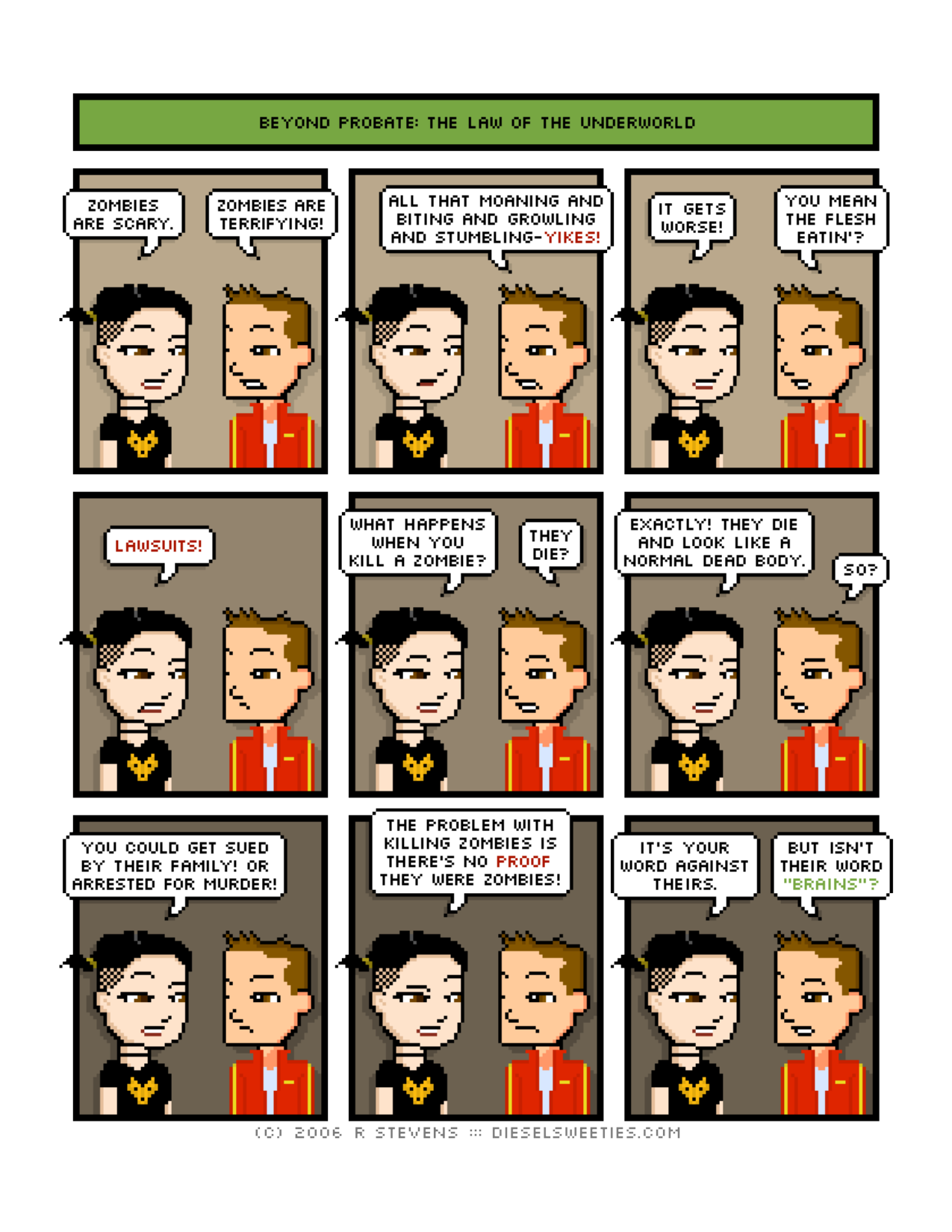 Diesel Sweeties (ebook volumes), page 3. Diesel Sweeties by R. Stevens, CC BY-NC. https://dieselsweeties.com/ebooks/