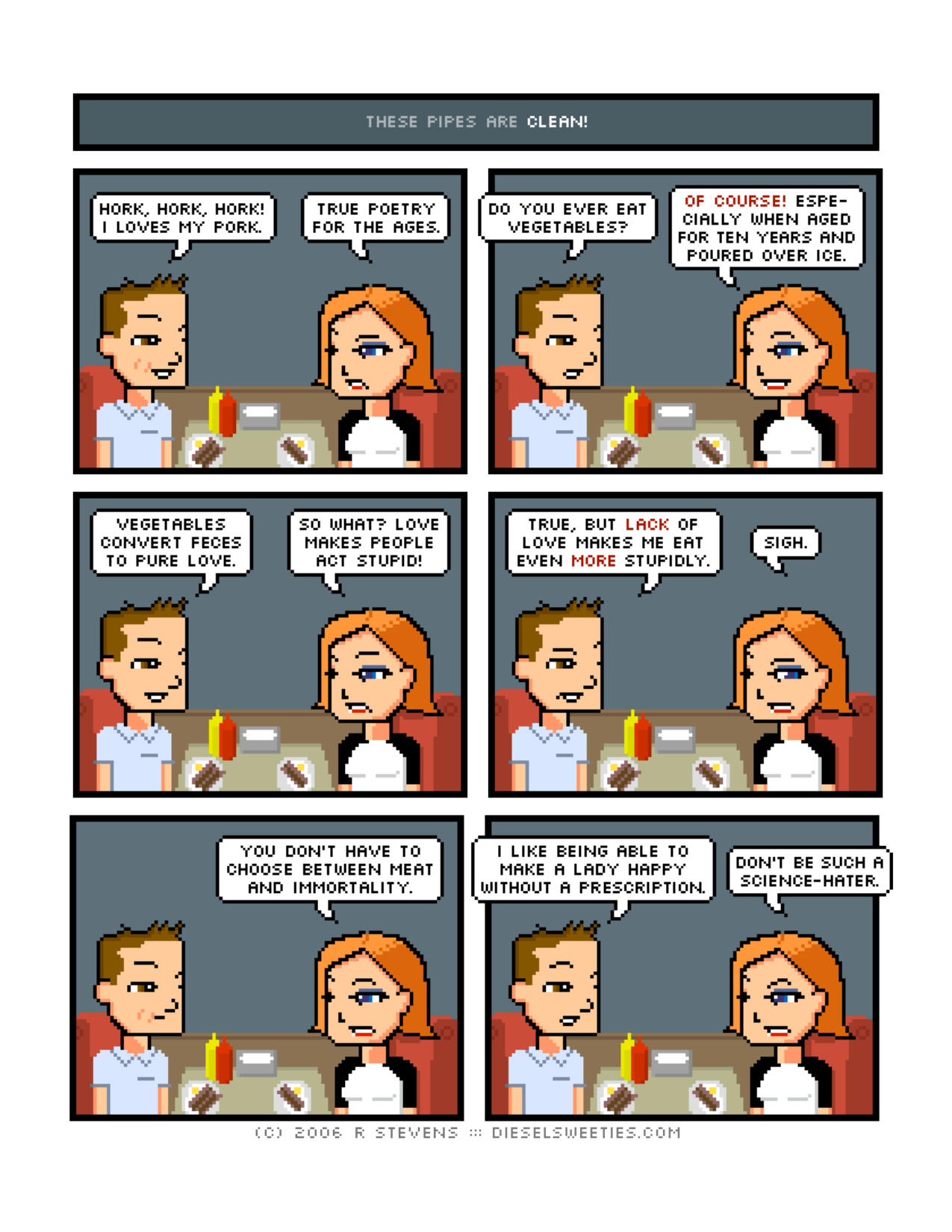 Diesel Sweeties (ebook volumes), page 25. Diesel Sweeties by R. Stevens, CC BY-NC. https://dieselsweeties.com/ebooks/