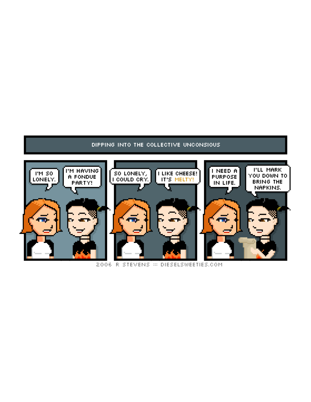 Diesel Sweeties (ebook volumes), page 30. Diesel Sweeties by R. Stevens, CC BY-NC. https://dieselsweeties.com/ebooks/