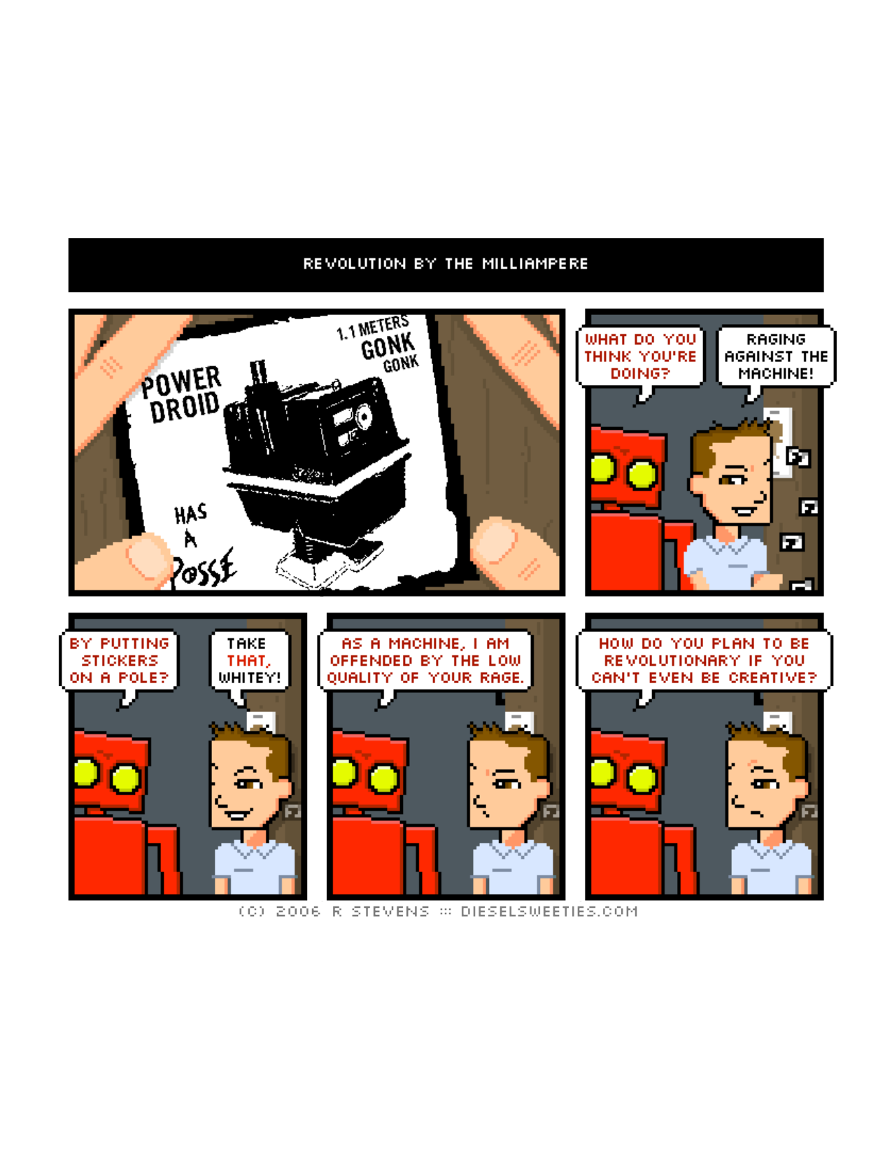 Diesel Sweeties (ebook volumes), page 56. Diesel Sweeties by R. Stevens, CC BY-NC. https://dieselsweeties.com/ebooks/
