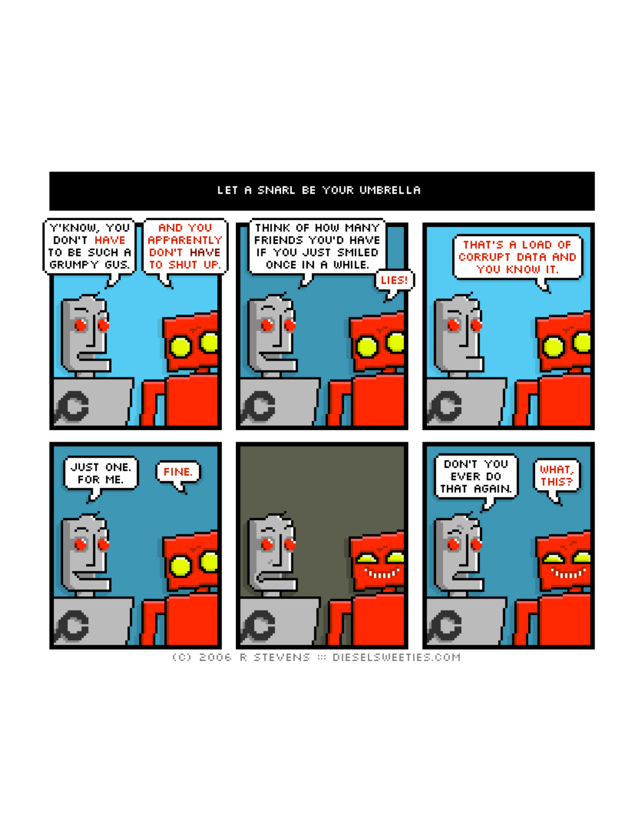 Diesel Sweeties (ebook volumes), page 94. Diesel Sweeties by R. Stevens, CC BY-NC. https://dieselsweeties.com/ebooks/