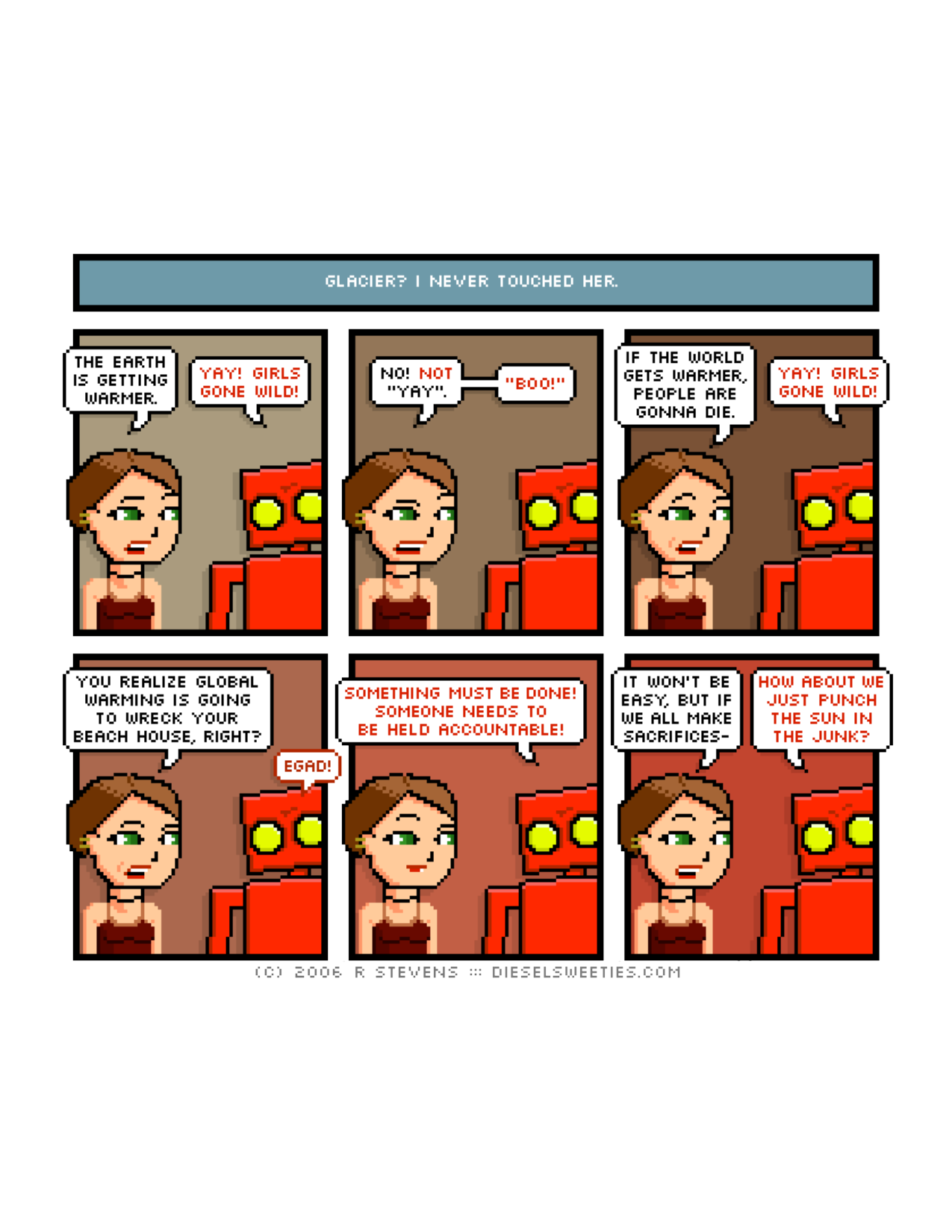 Diesel Sweeties (ebook volumes), page 100. Diesel Sweeties by R. Stevens, CC BY-NC. https://dieselsweeties.com/ebooks/