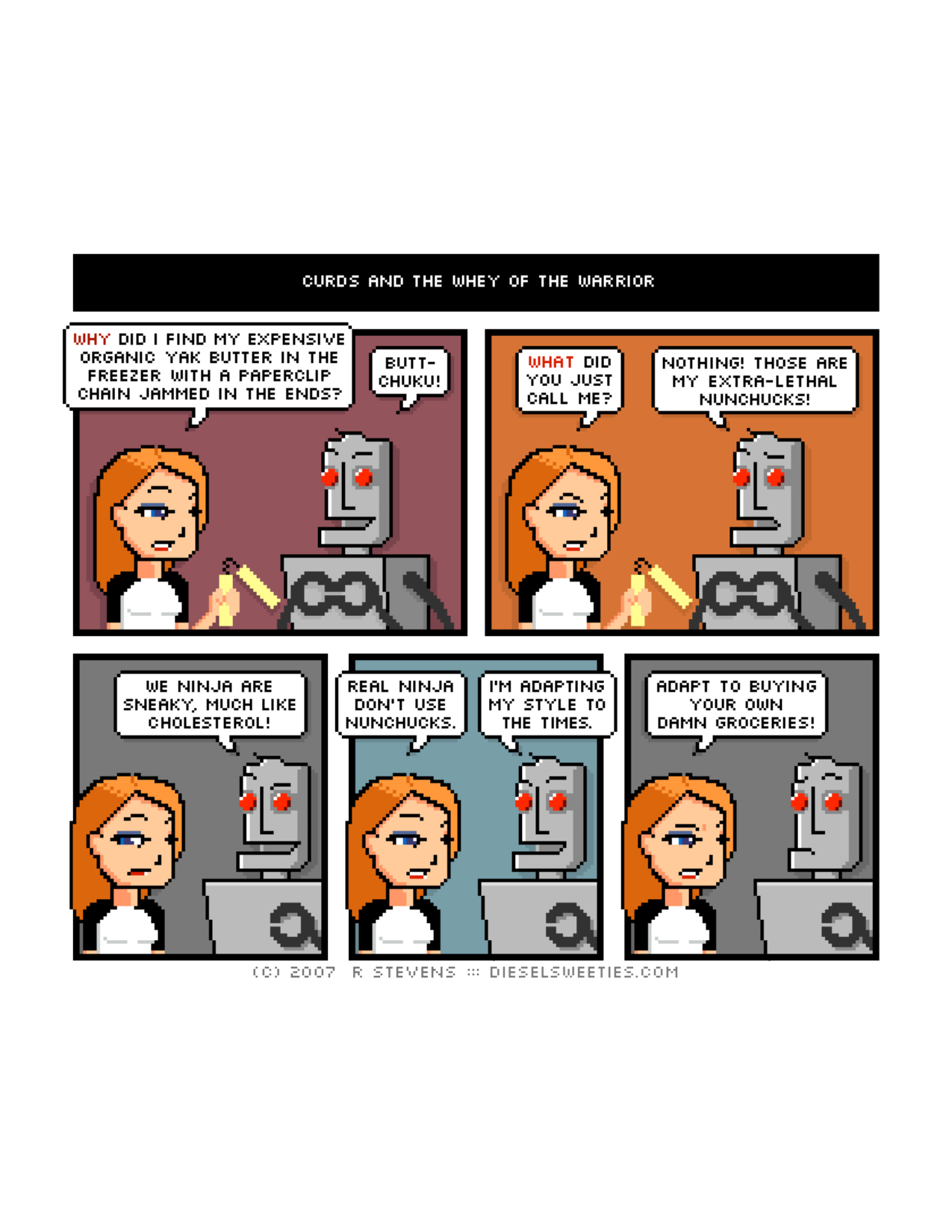 Diesel Sweeties (ebook volumes), page 107. Diesel Sweeties by R. Stevens, CC BY-NC. https://dieselsweeties.com/ebooks/