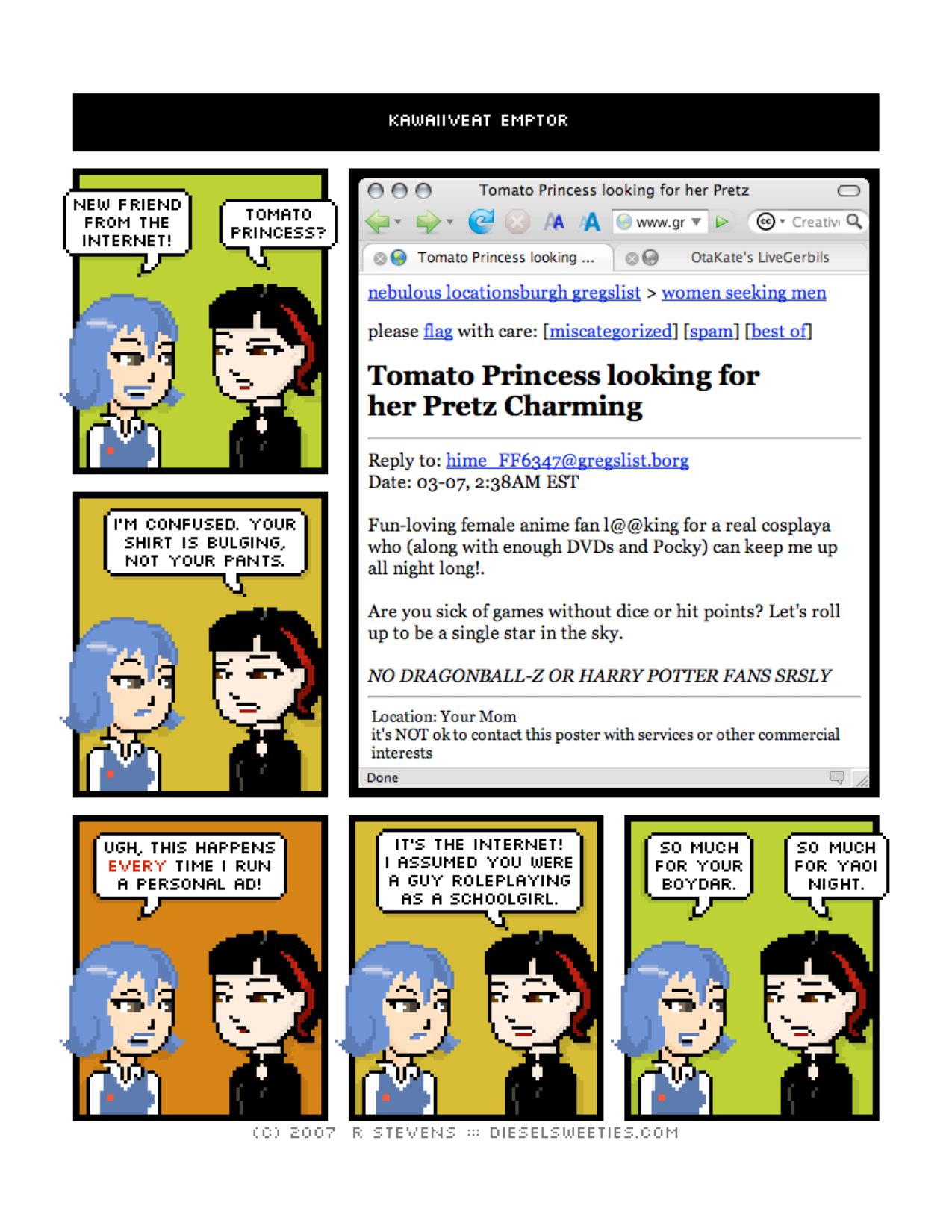 Diesel Sweeties (ebook volumes), page 112. Diesel Sweeties by R. Stevens, CC BY-NC. https://dieselsweeties.com/ebooks/