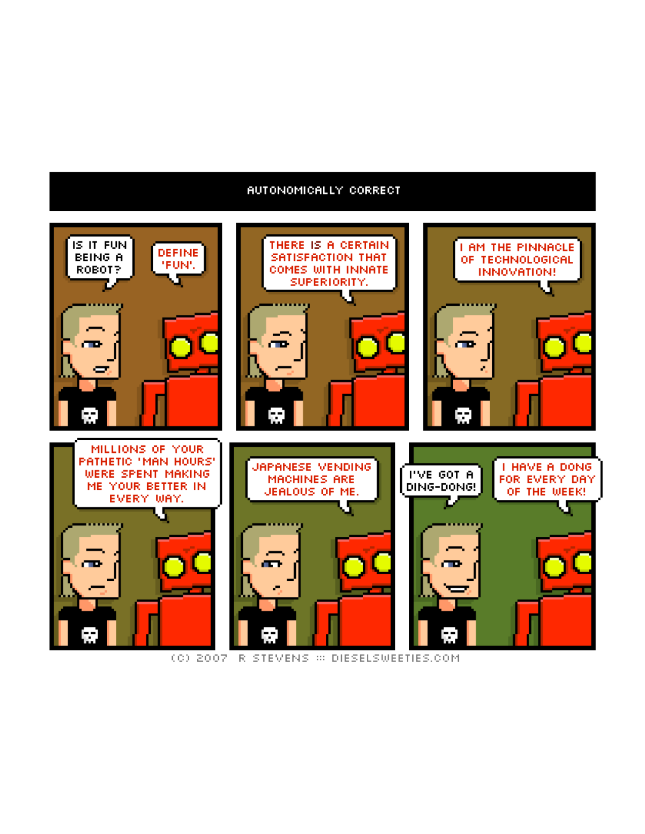 Diesel Sweeties (ebook volumes), page 117. Diesel Sweeties by R. Stevens, CC BY-NC. https://dieselsweeties.com/ebooks/