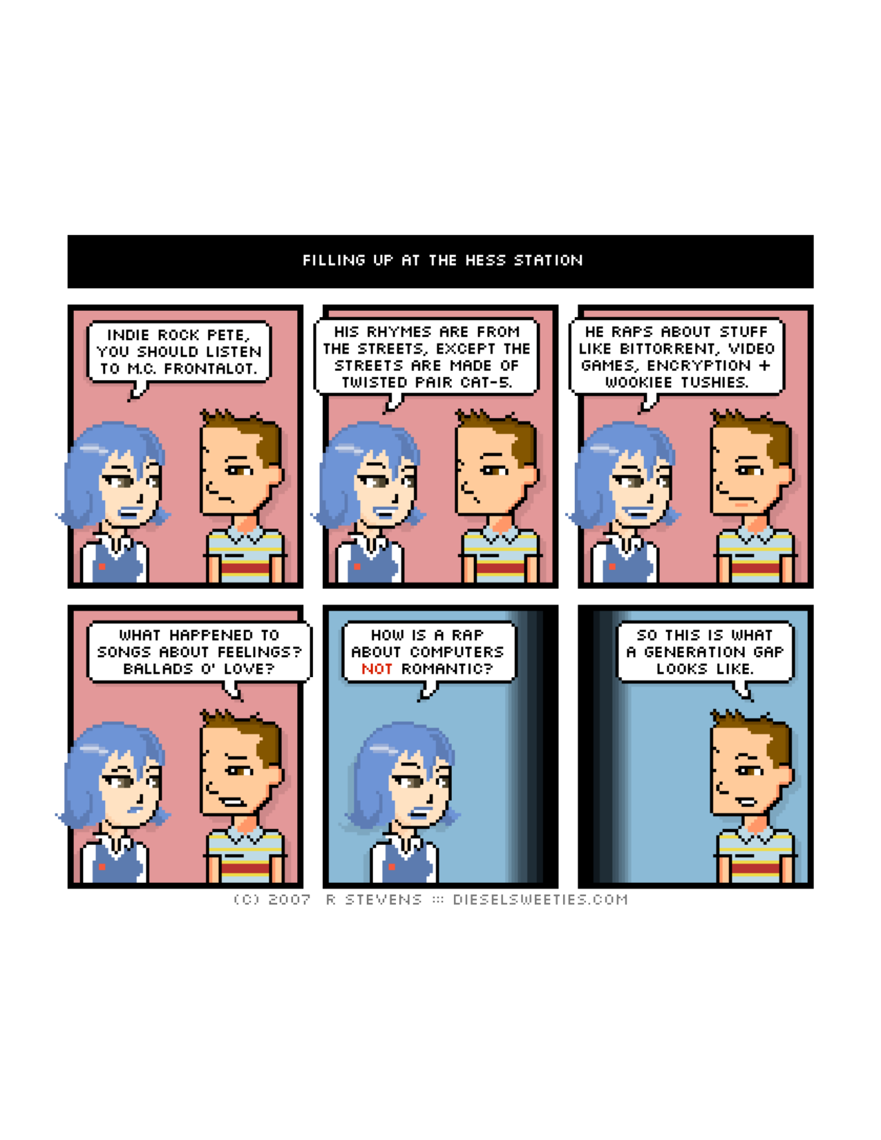 Diesel Sweeties (ebook volumes), page 123. Diesel Sweeties by R. Stevens, CC BY-NC. https://dieselsweeties.com/ebooks/