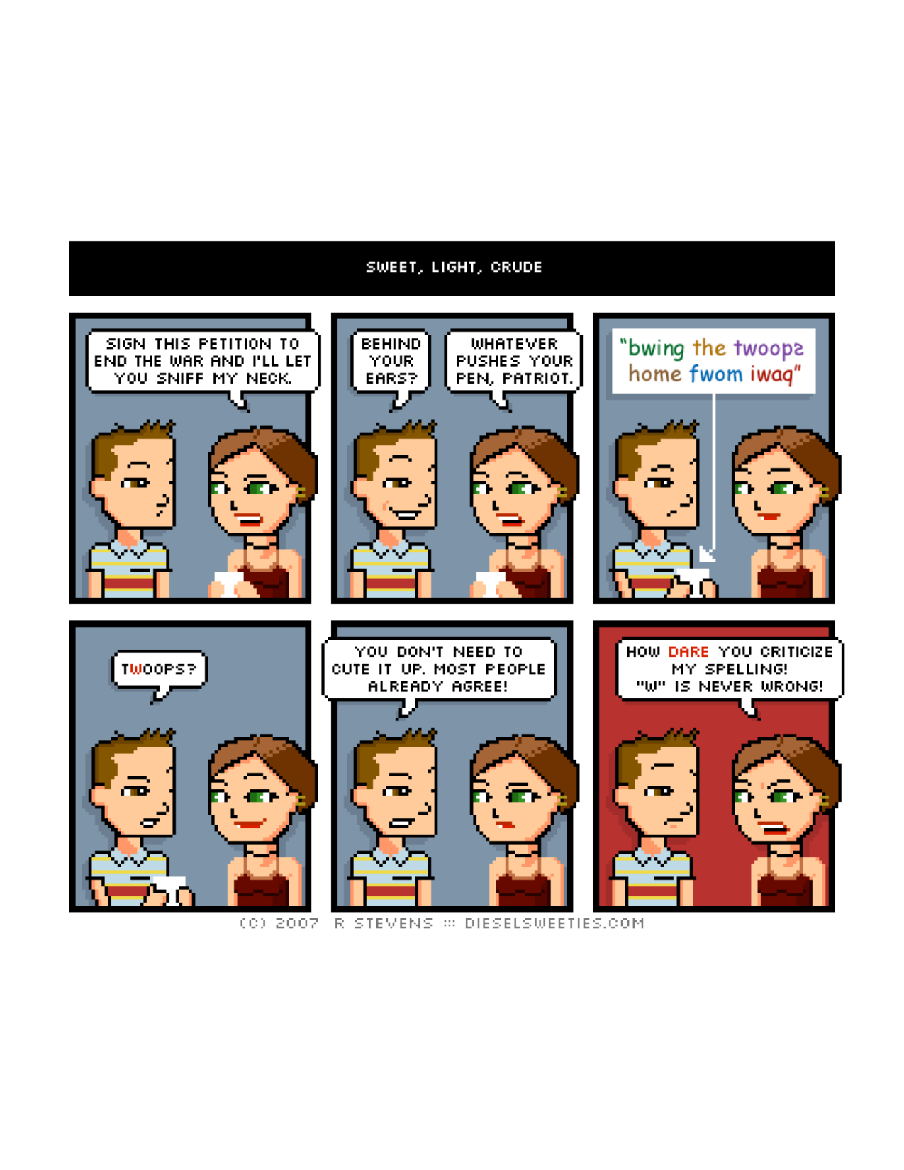Diesel Sweeties (ebook volumes), page 127. Diesel Sweeties by R. Stevens, CC BY-NC. https://dieselsweeties.com/ebooks/