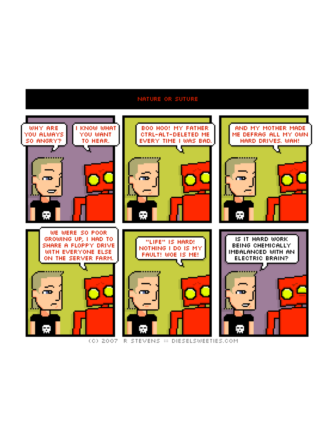 Diesel Sweeties (ebook volumes), page 133. Diesel Sweeties by R. Stevens, CC BY-NC. https://dieselsweeties.com/ebooks/