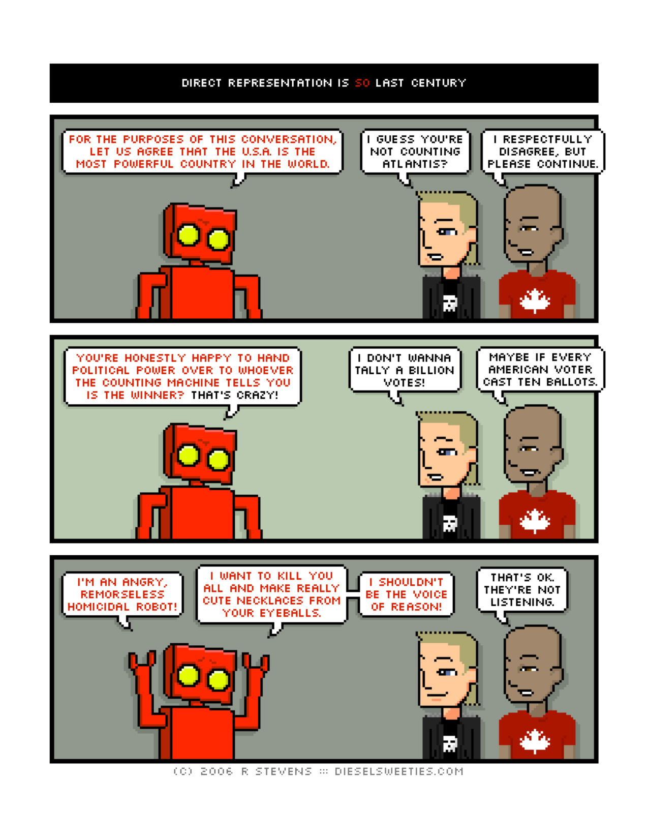 Diesel Sweeties (ebook volumes), page 15. Diesel Sweeties by R. Stevens, CC BY-NC. https://dieselsweeties.com/ebooks/