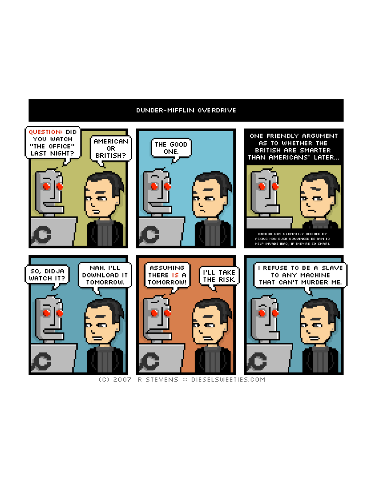 Diesel Sweeties (ebook volumes), page 146. Diesel Sweeties by R. Stevens, CC BY-NC. https://dieselsweeties.com/ebooks/