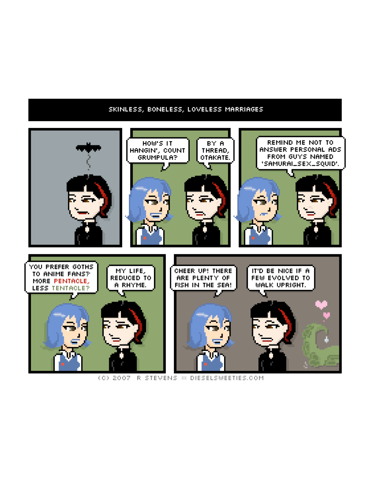 Diesel Sweeties (ebook volumes), page 148. Diesel Sweeties by R. Stevens, CC BY-NC. https://dieselsweeties.com/ebooks/