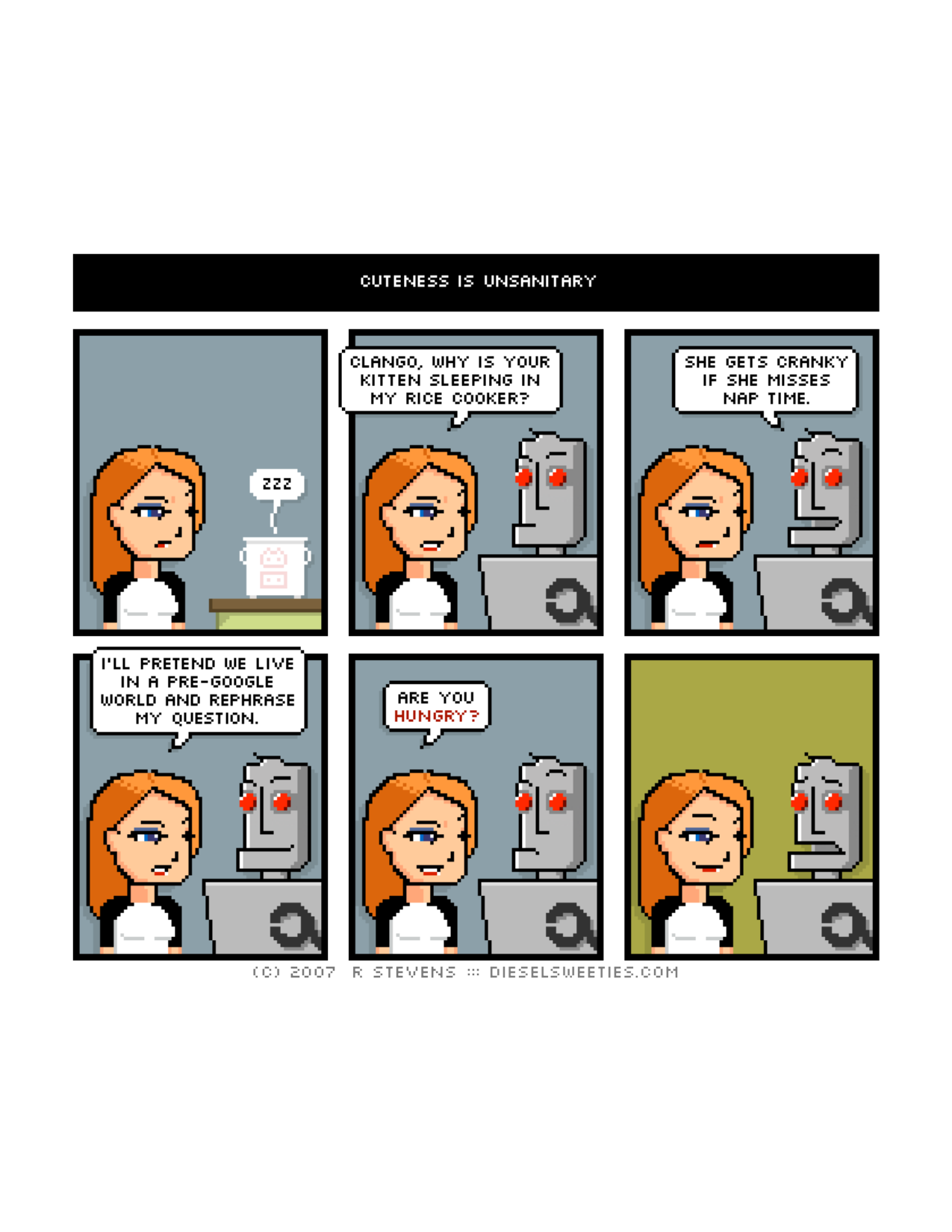 Diesel Sweeties (ebook volumes), page 162. Diesel Sweeties by R. Stevens, CC BY-NC. https://dieselsweeties.com/ebooks/