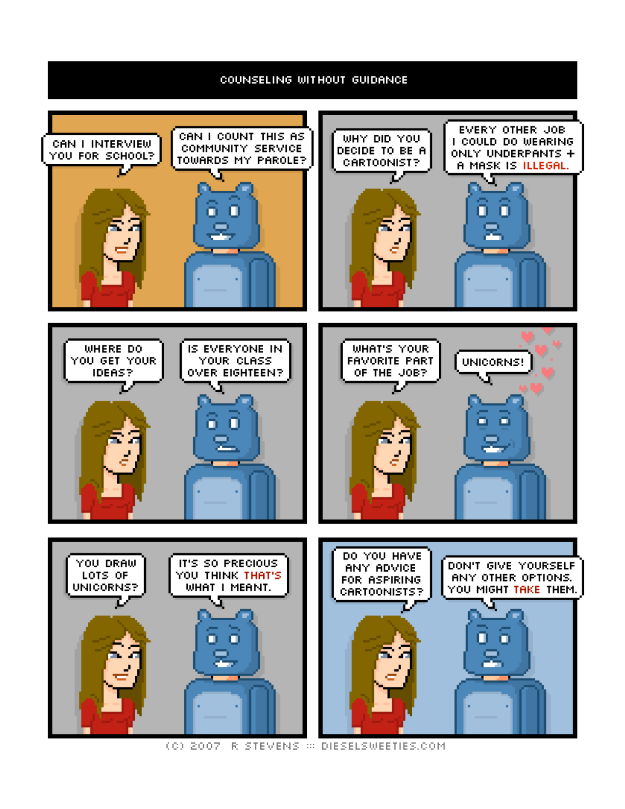Diesel Sweeties (ebook volumes), page 166. Diesel Sweeties by R. Stevens, CC BY-NC. https://dieselsweeties.com/ebooks/