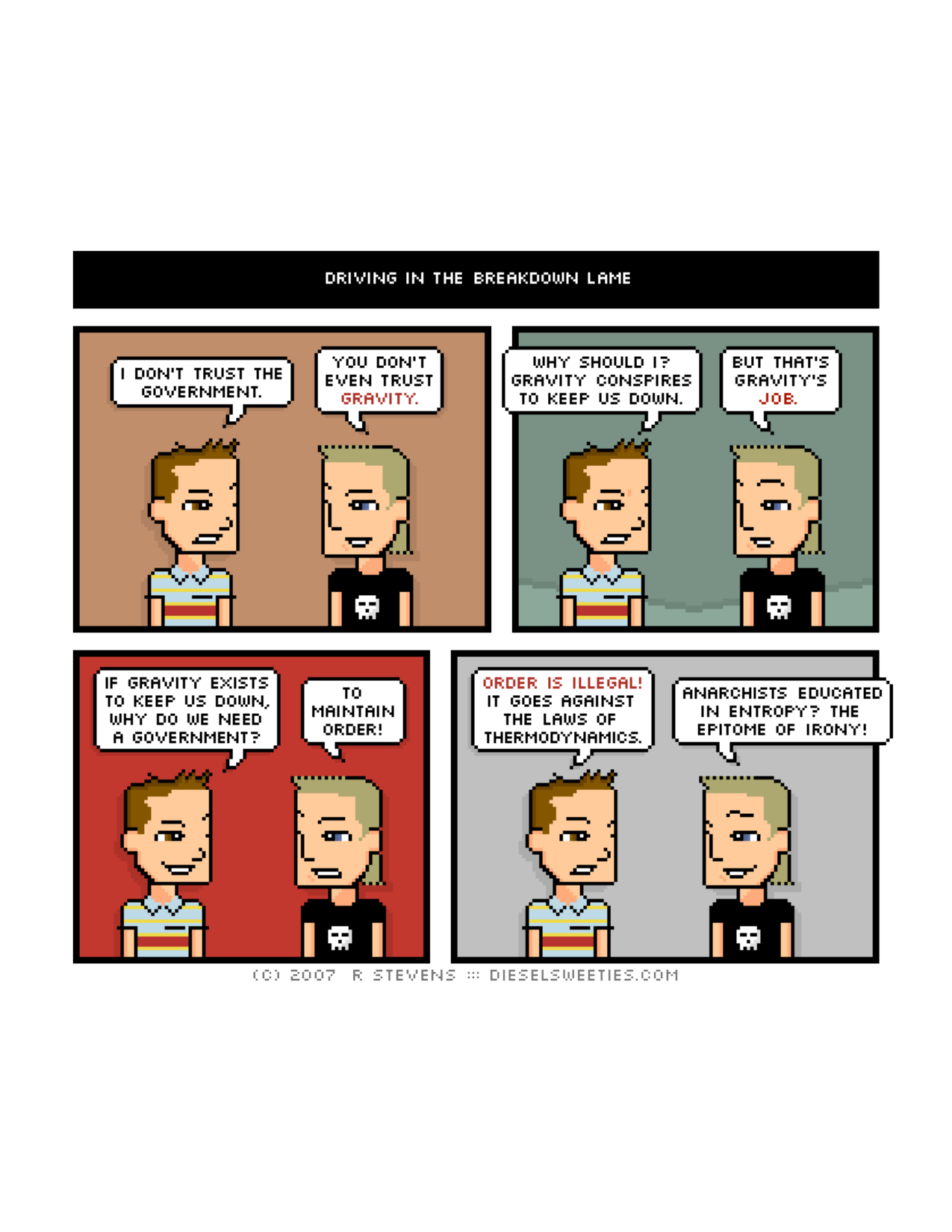 Diesel Sweeties (ebook volumes), page 179. Diesel Sweeties by R. Stevens, CC BY-NC. https://dieselsweeties.com/ebooks/