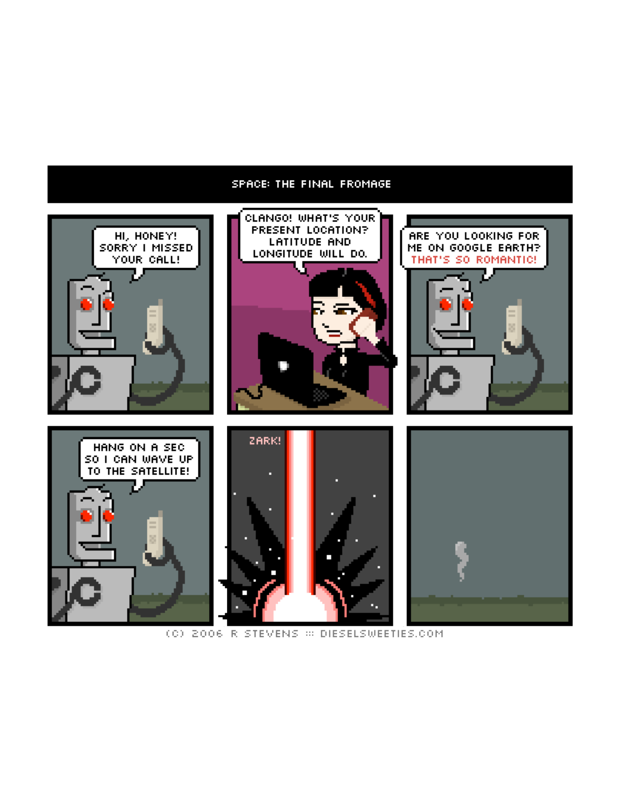 Diesel Sweeties (ebook volumes), page 38. Diesel Sweeties by R. Stevens, CC BY-NC. https://dieselsweeties.com/ebooks/