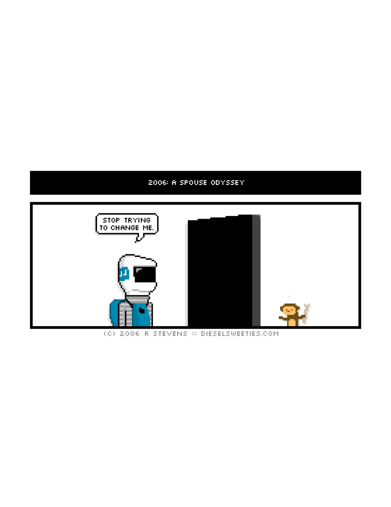 Diesel Sweeties (ebook volumes), page 5. Diesel Sweeties by R. Stevens, CC BY-NC. https://dieselsweeties.com/ebooks/