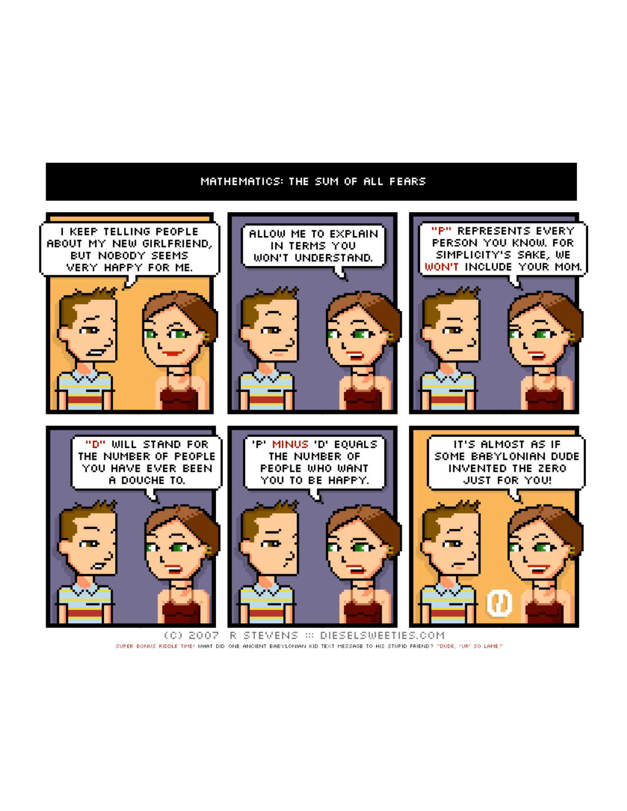 Diesel Sweeties (ebook volumes), page 67. Diesel Sweeties by R. Stevens, CC BY-NC. https://dieselsweeties.com/ebooks/
