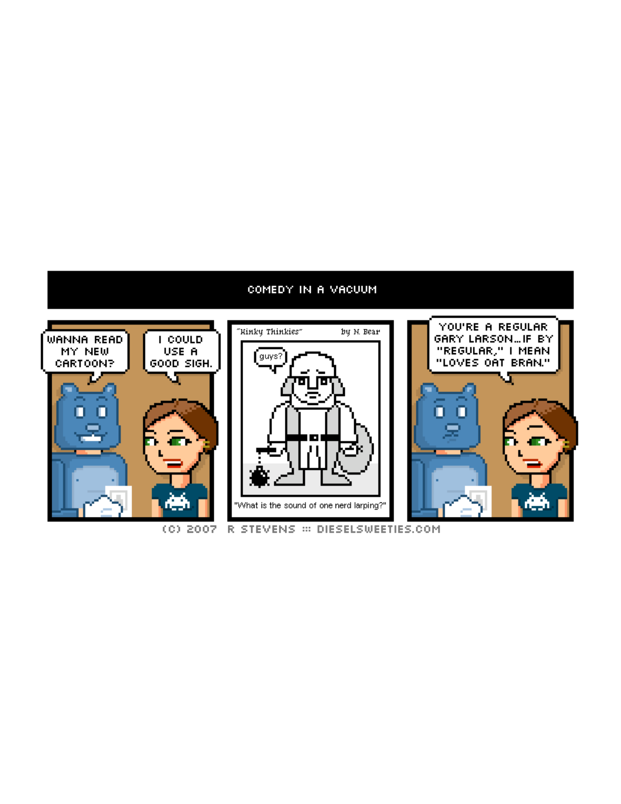 Diesel Sweeties (ebook volumes), page 68. Diesel Sweeties by R. Stevens, CC BY-NC. https://dieselsweeties.com/ebooks/