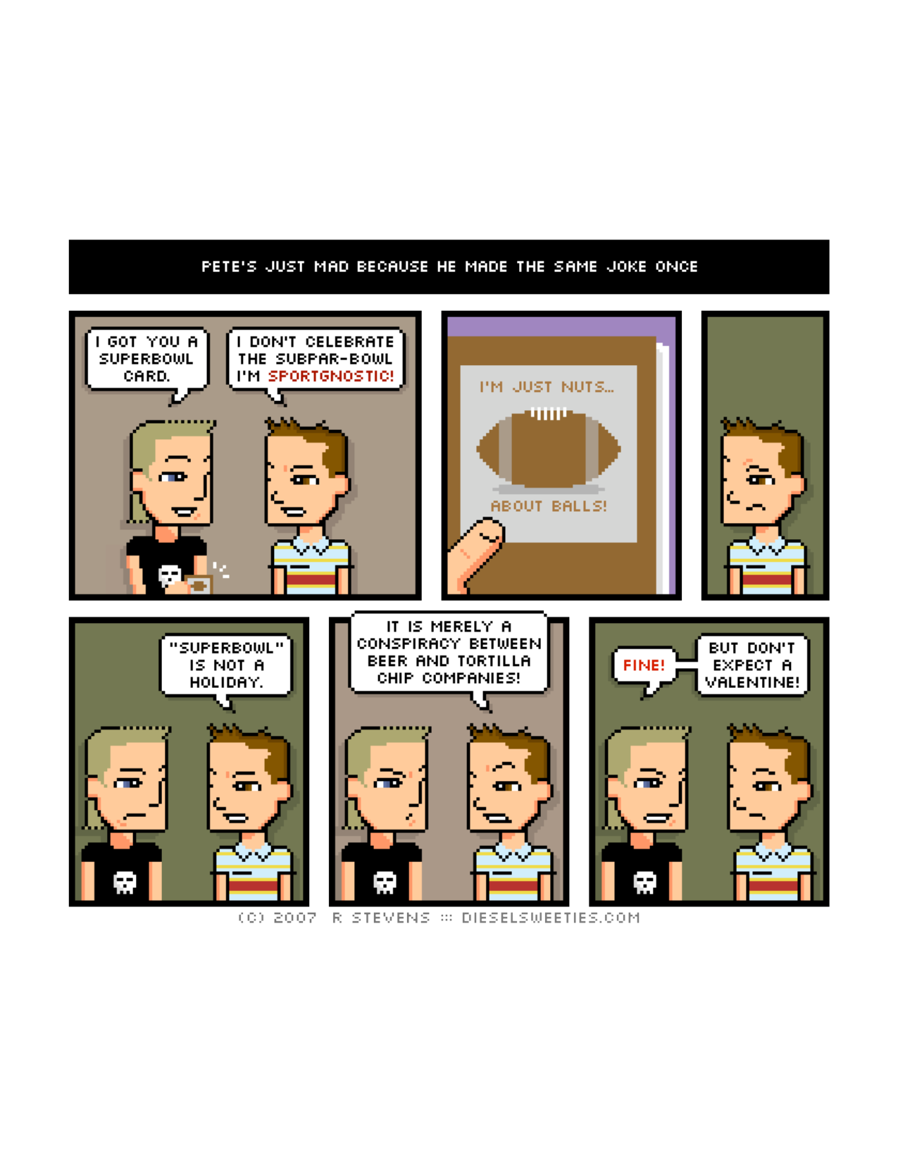 Diesel Sweeties (ebook volumes), page 77. Diesel Sweeties by R. Stevens, CC BY-NC. https://dieselsweeties.com/ebooks/