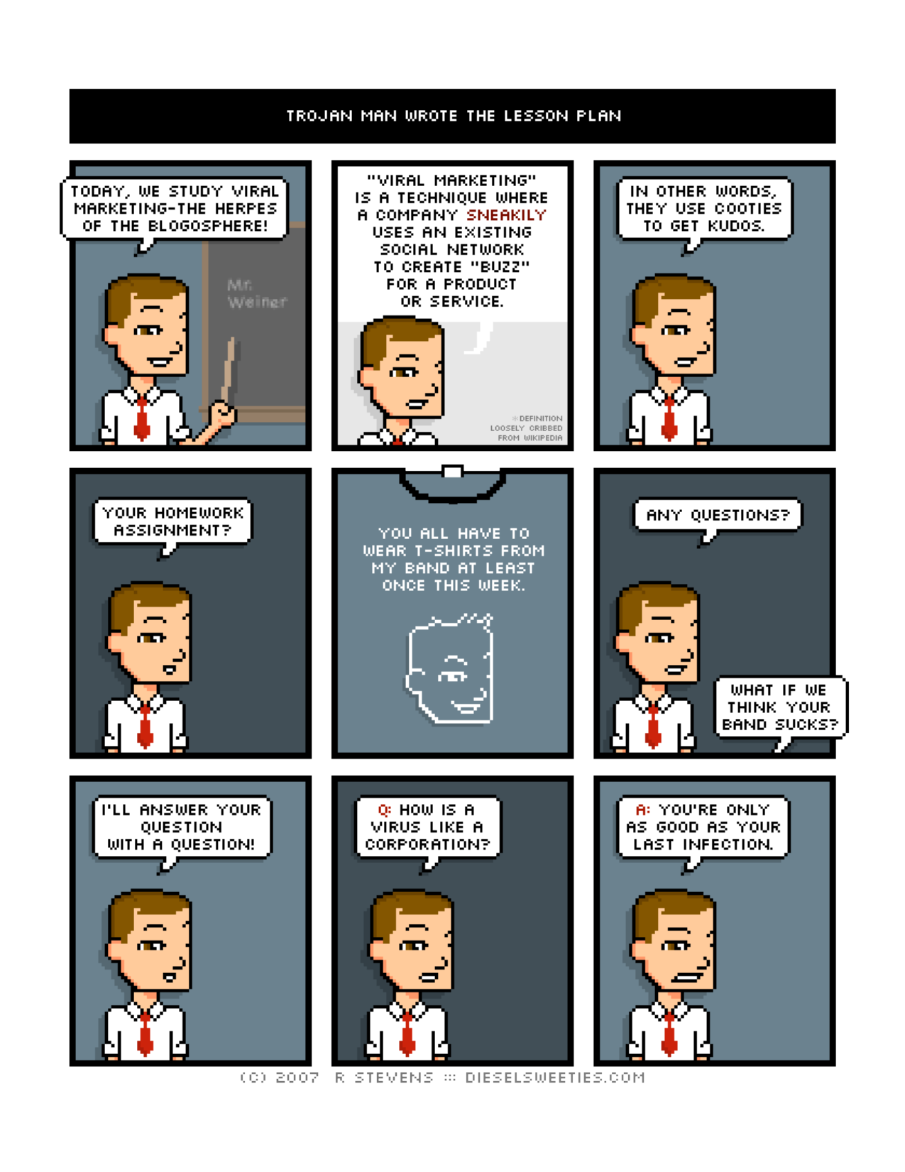 Diesel Sweeties (ebook volumes), page 82. Diesel Sweeties by R. Stevens, CC BY-NC. https://dieselsweeties.com/ebooks/