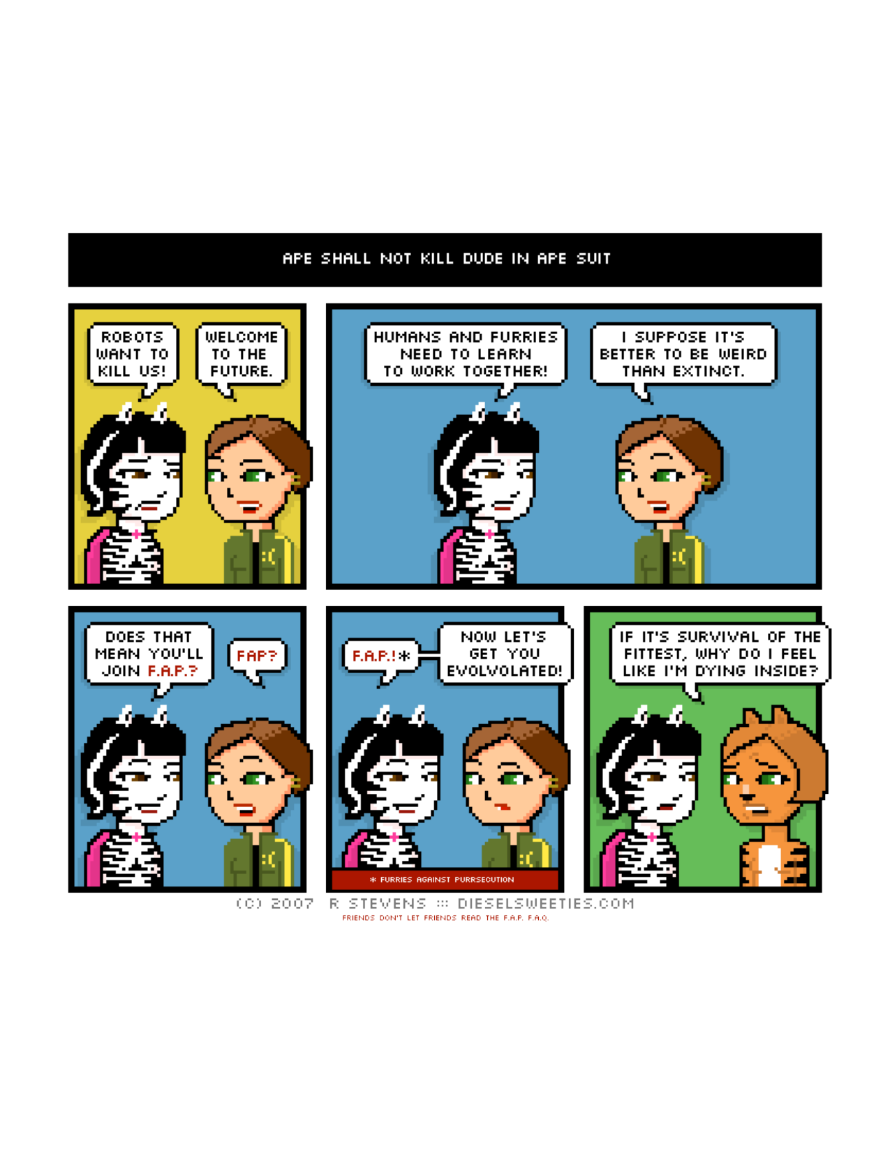 Diesel Sweeties (ebook volumes), page 85. Diesel Sweeties by R. Stevens, CC BY-NC. https://dieselsweeties.com/ebooks/