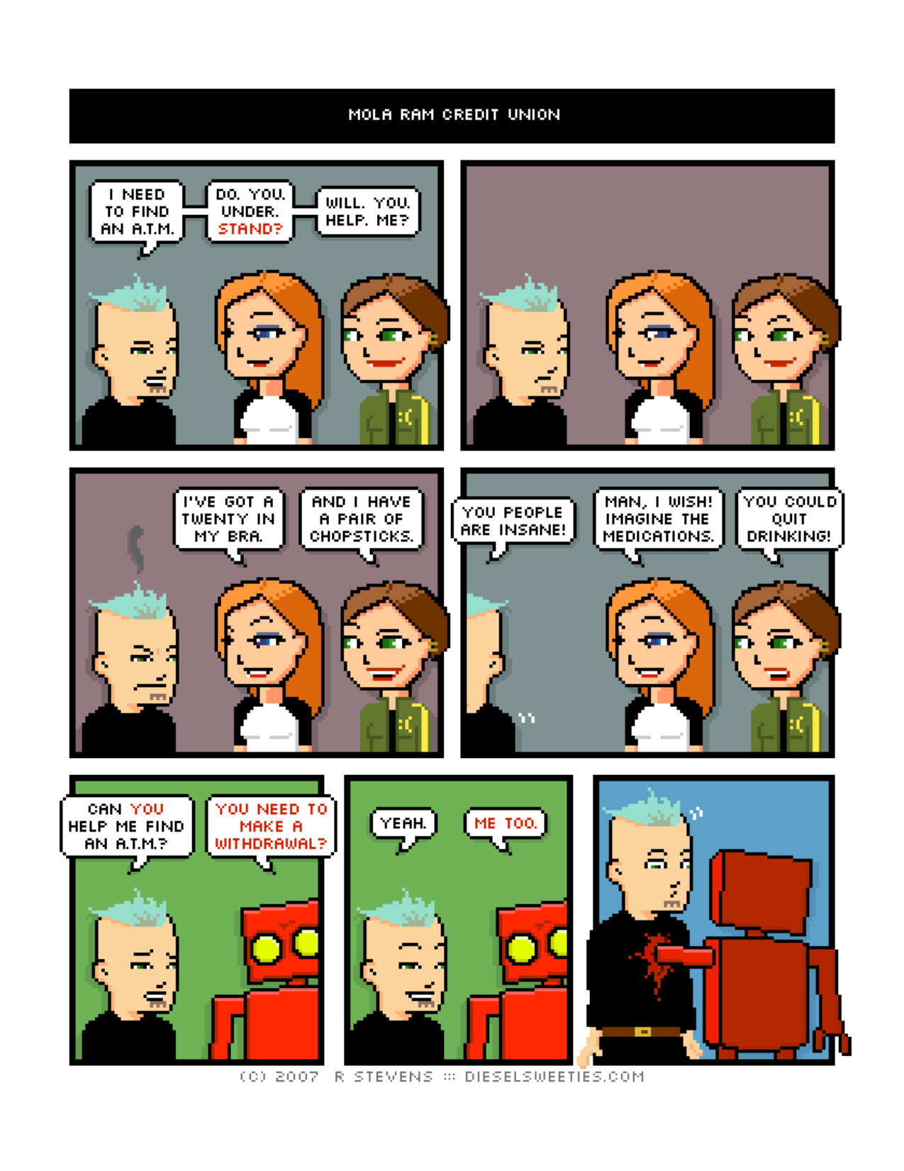 Diesel Sweeties (ebook volumes), page 95. Diesel Sweeties by R. Stevens, CC BY-NC. https://dieselsweeties.com/ebooks/