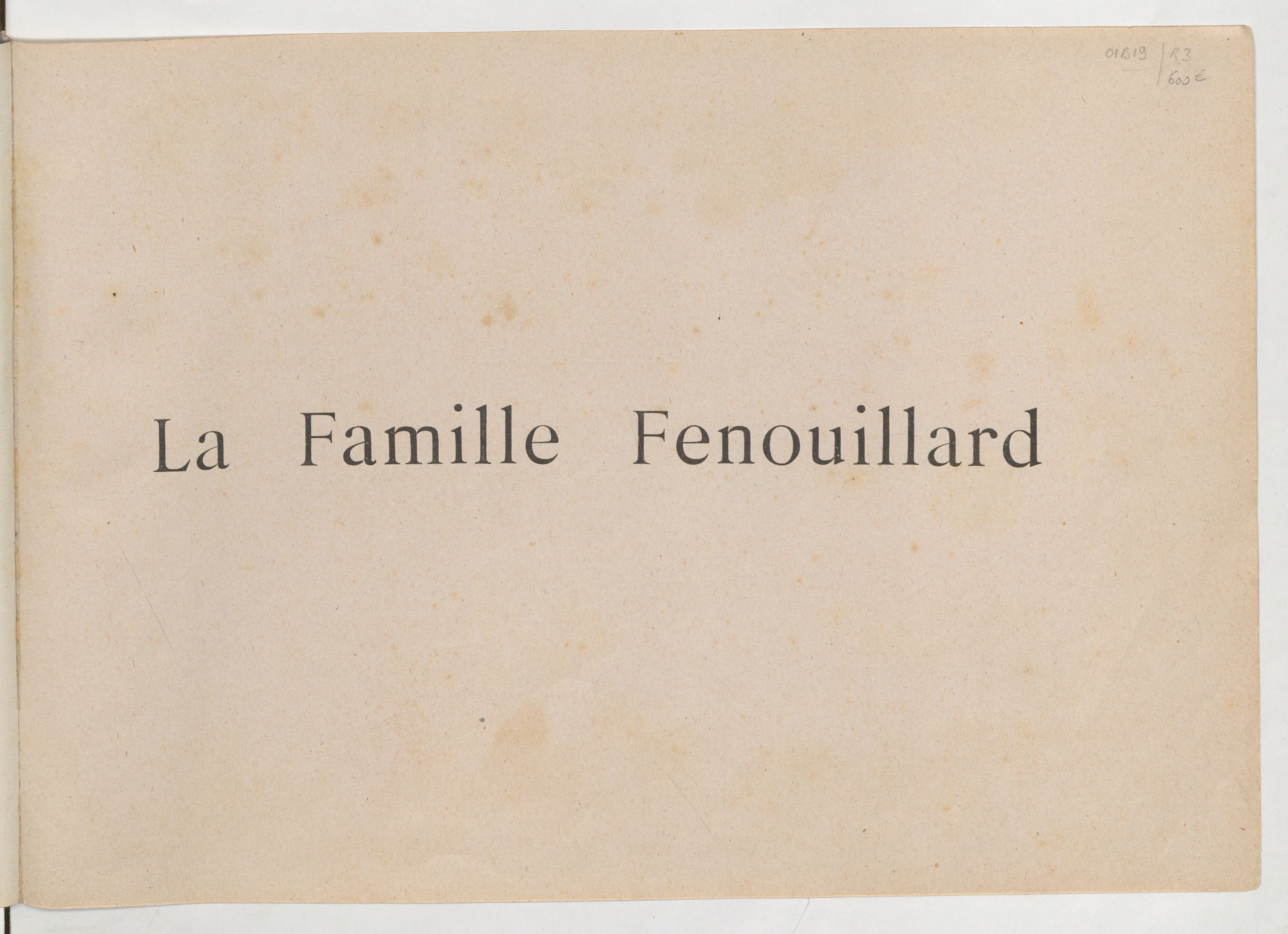La Famille Fenouillard (Christophe, 5e éd., 1895), vue 5. Domaine public. Source gallica.bnf.fr / BnF (Bibliothèque municipale de Toulouse).