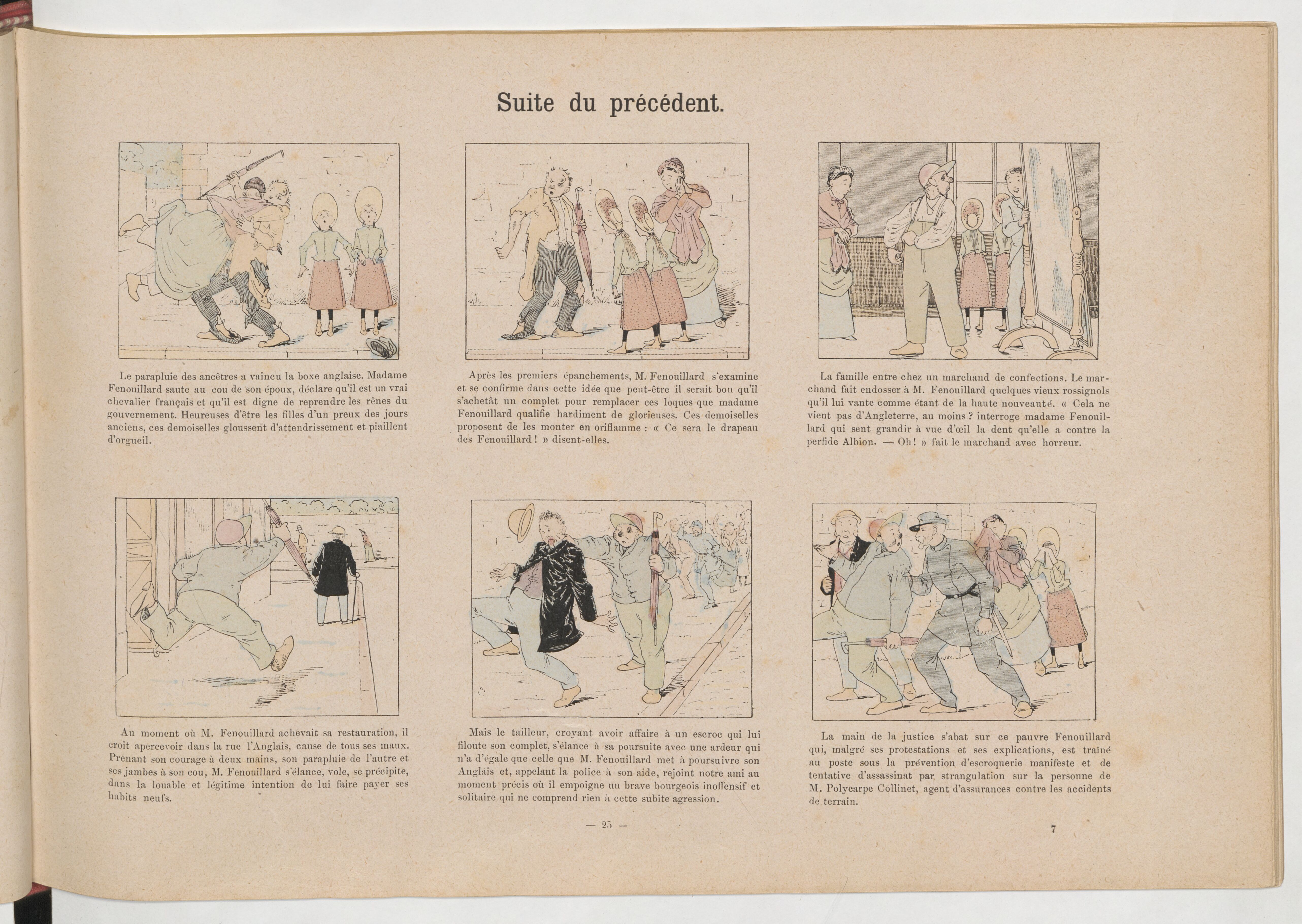La Famille Fenouillard (Christophe, 5e éd., 1895), vue 53. Domaine public. Source gallica.bnf.fr / BnF (Bibliothèque municipale de Toulouse).