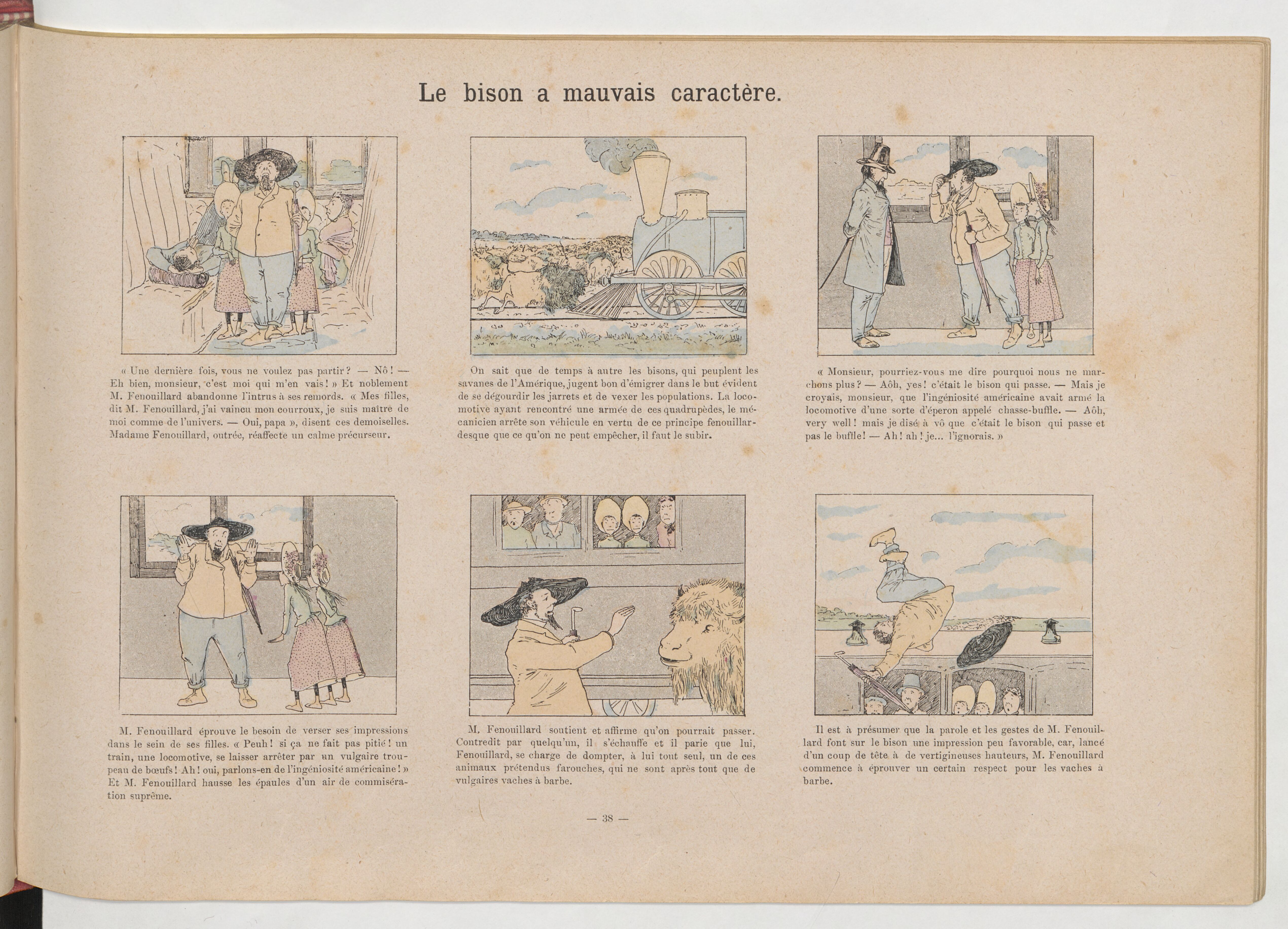 La Famille Fenouillard (Christophe, 5e éd., 1895), vue 79. Domaine public. Source gallica.bnf.fr / BnF (Bibliothèque municipale de Toulouse).