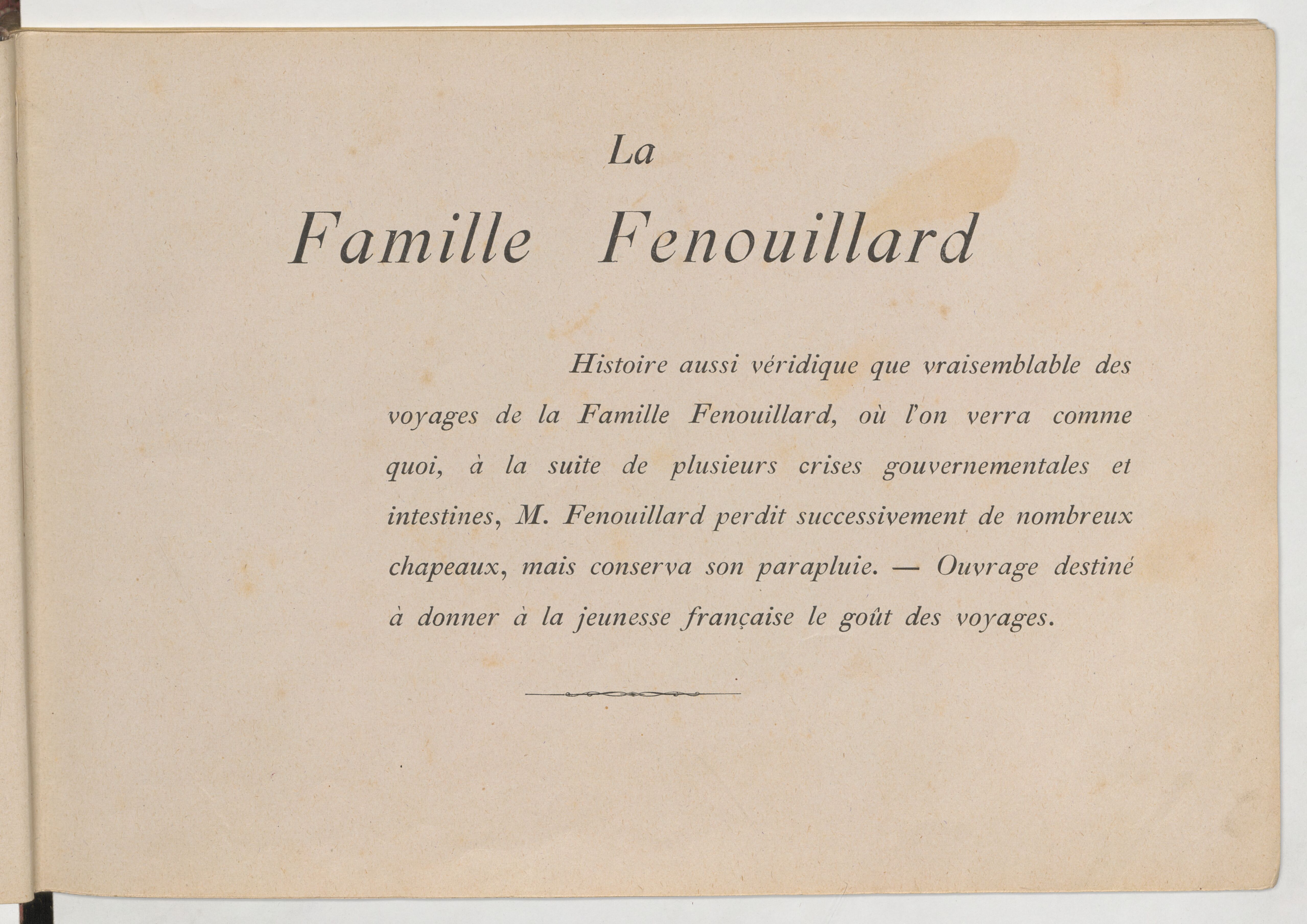 La Famille Fenouillard (Christophe, 5e éd., 1895), vue 9. Domaine public. Source gallica.bnf.fr / BnF (Bibliothèque municipale de Toulouse).