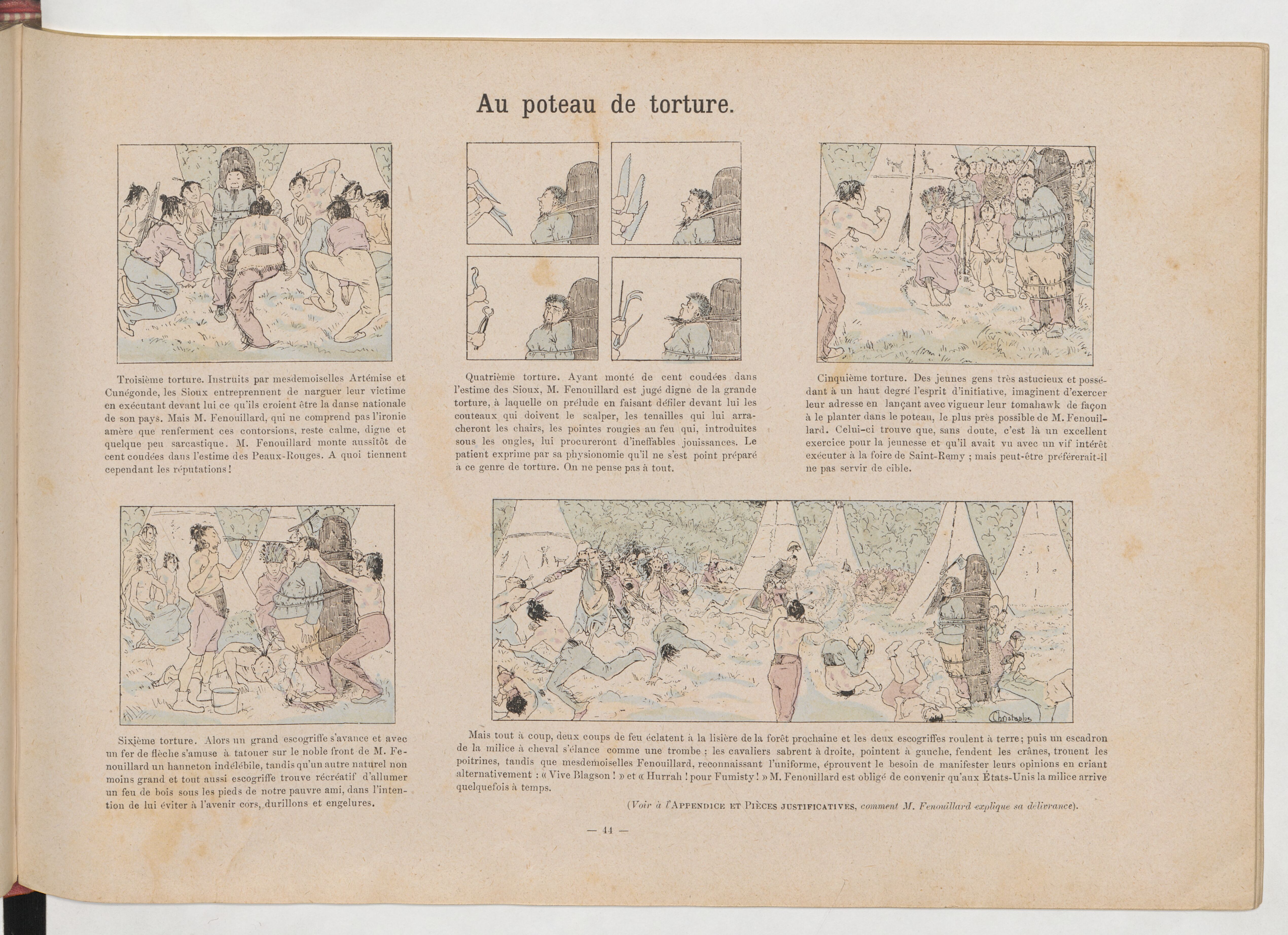 La Famille Fenouillard (Christophe, 5e éd., 1895), vue 91. Domaine public. Source gallica.bnf.fr / BnF (Bibliothèque municipale de Toulouse).