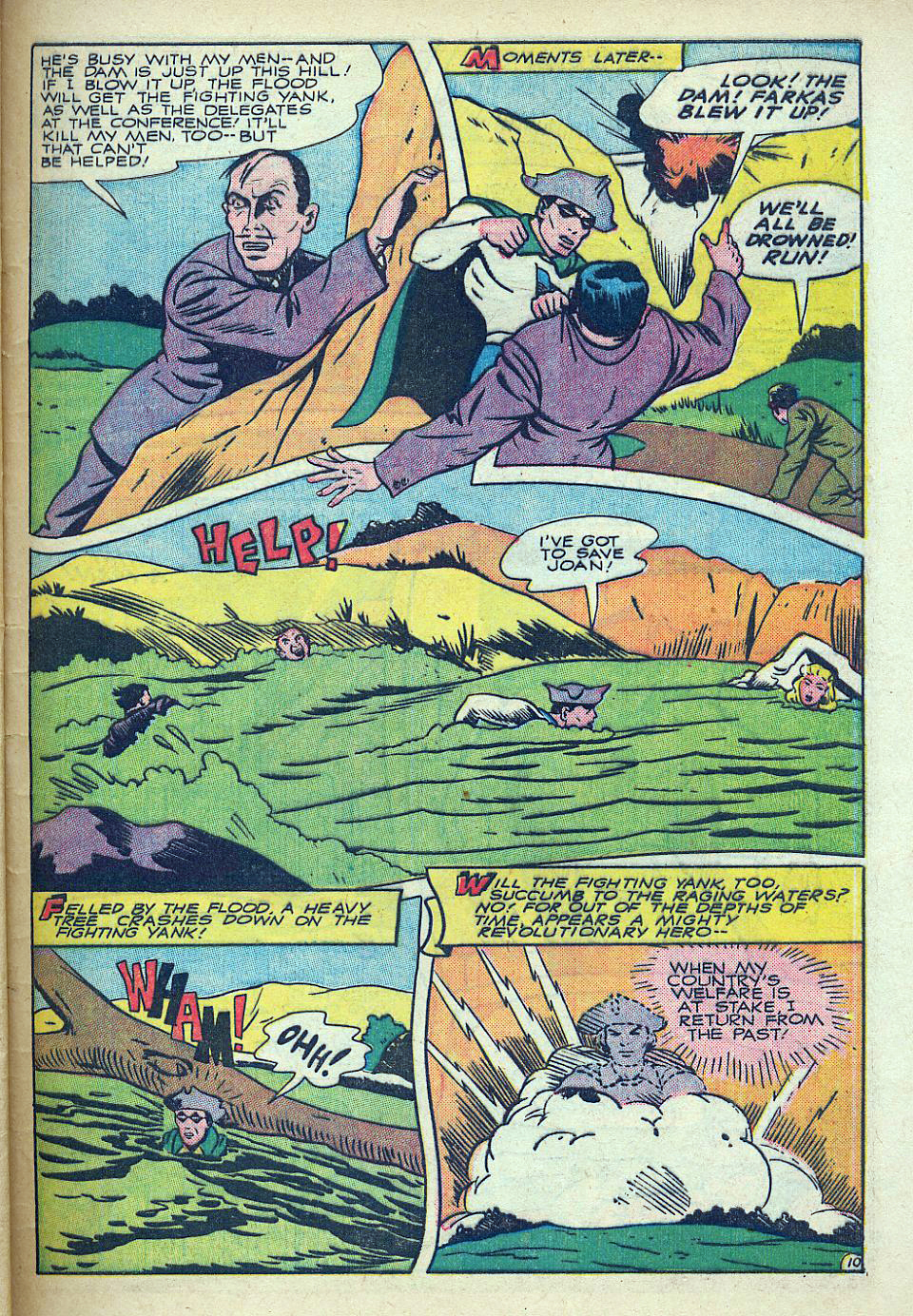 The Fighting Yank, America's Best Comics #18, page 11. Public domain. Source: https://commons.wikimedia.org/wiki/File%3AAmericasBestComics1849.jpg