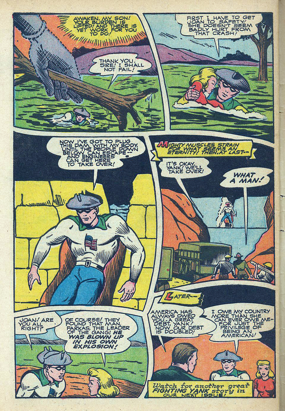 The Fighting Yank, America's Best Comics #18, page 12. Public domain. Source: https://commons.wikimedia.org/wiki/File%3AAmericasBestComics1850.jpg
