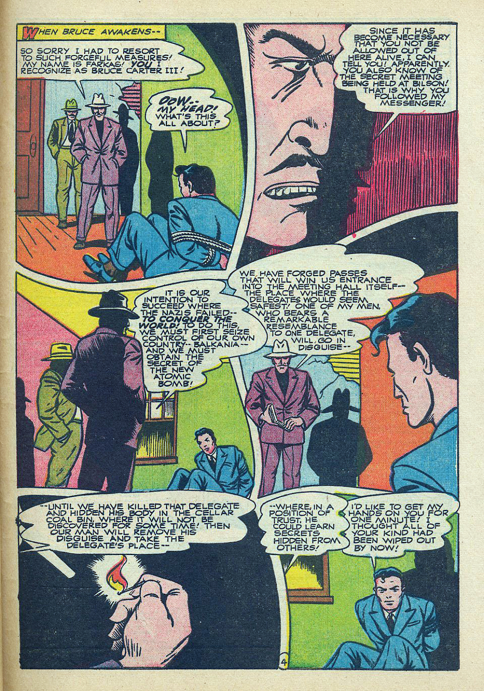 The Fighting Yank, America's Best Comics #18, page 5. Public domain. Source: https://commons.wikimedia.org/wiki/File%3AAmericasBestComics1843.jpg