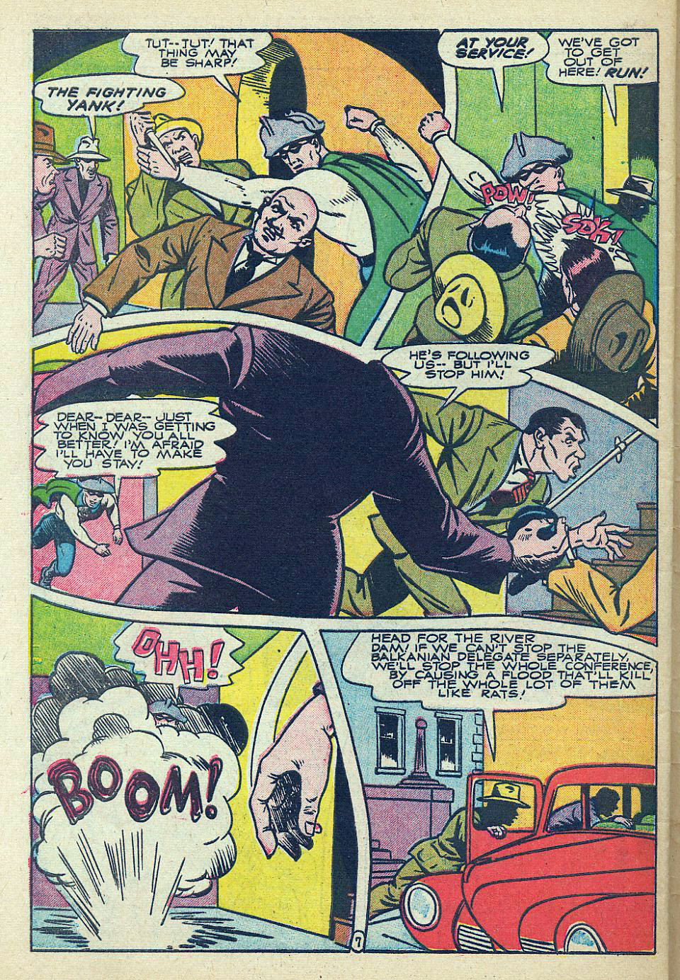 The Fighting Yank, America's Best Comics #18, page 8. Public domain. Source: https://commons.wikimedia.org/wiki/File%3AAmericasBestComics1846.jpg